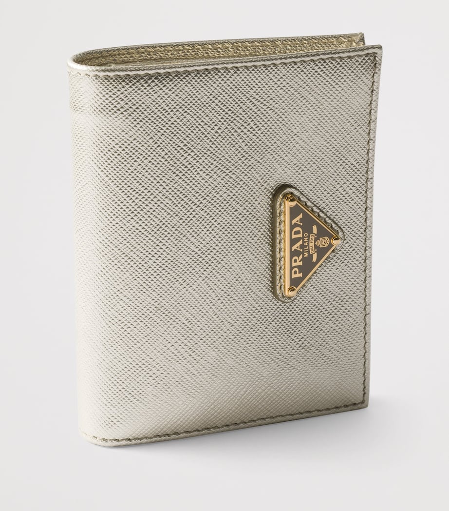 Small Saffiano Leather Wallet F0846 Image 4