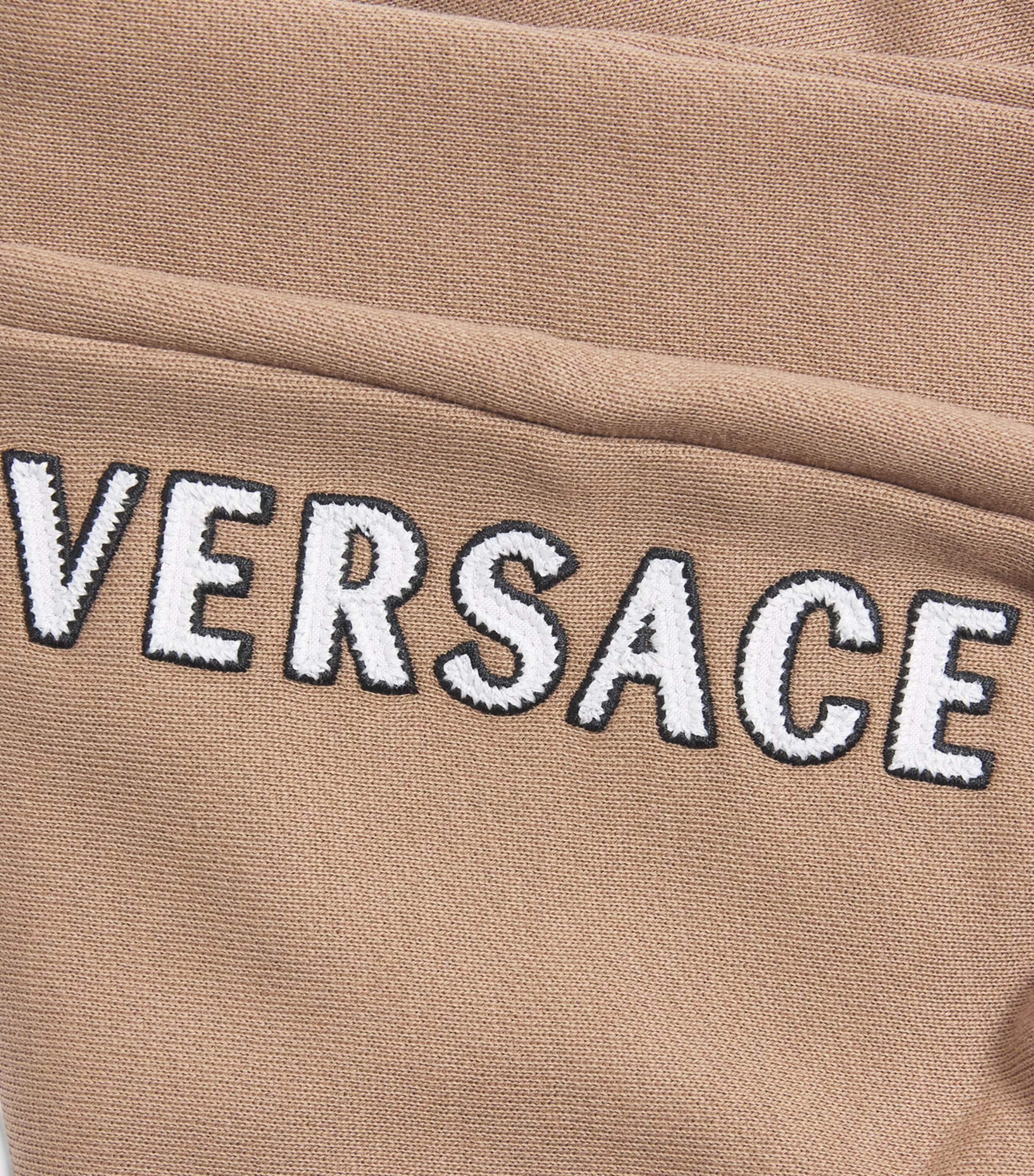 Versace Kids Cotton Logo Sweatpants (6-18 Months) Image 3