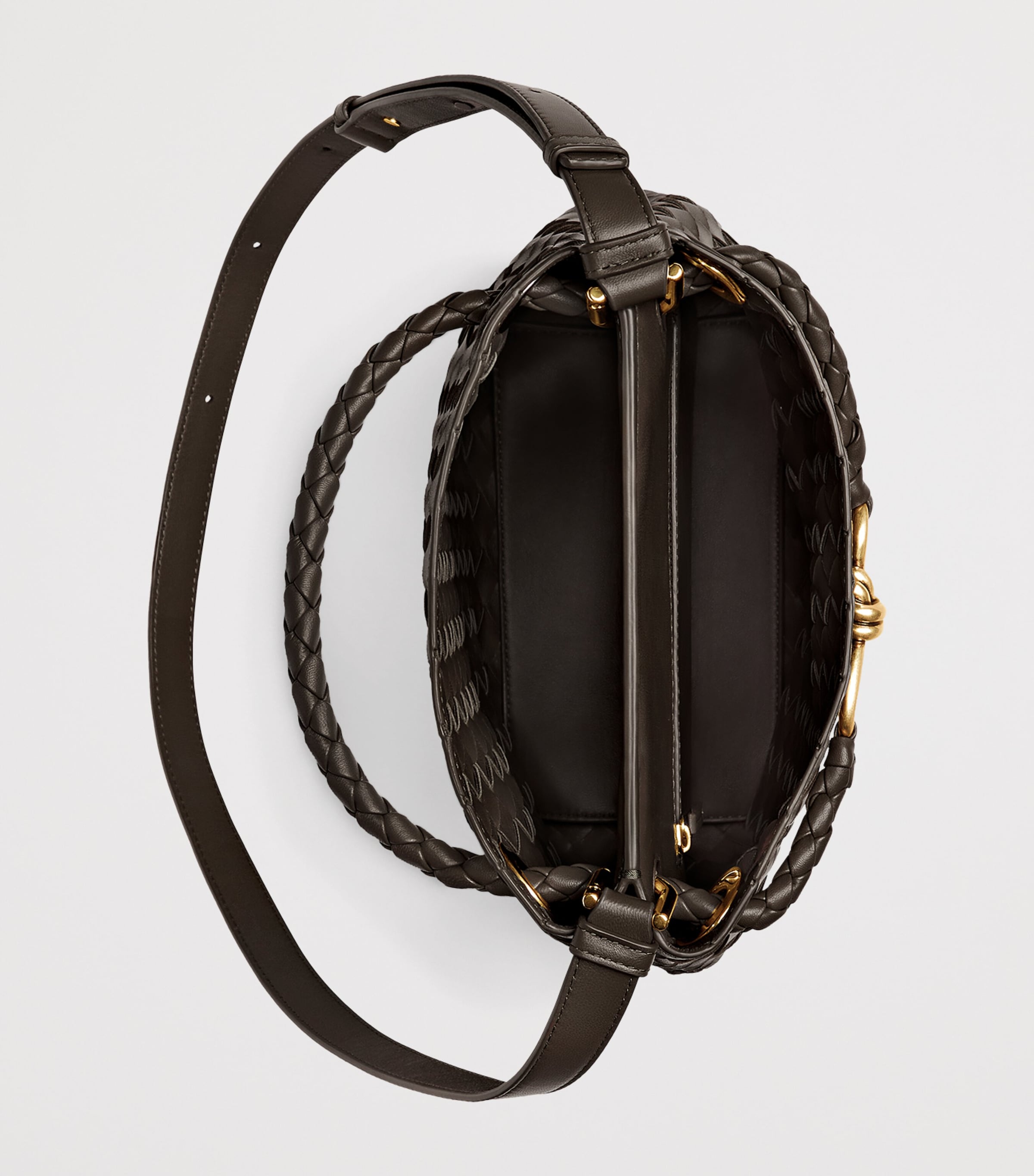 Small Leather Andiamo Bucket Bag 2272 Image 3