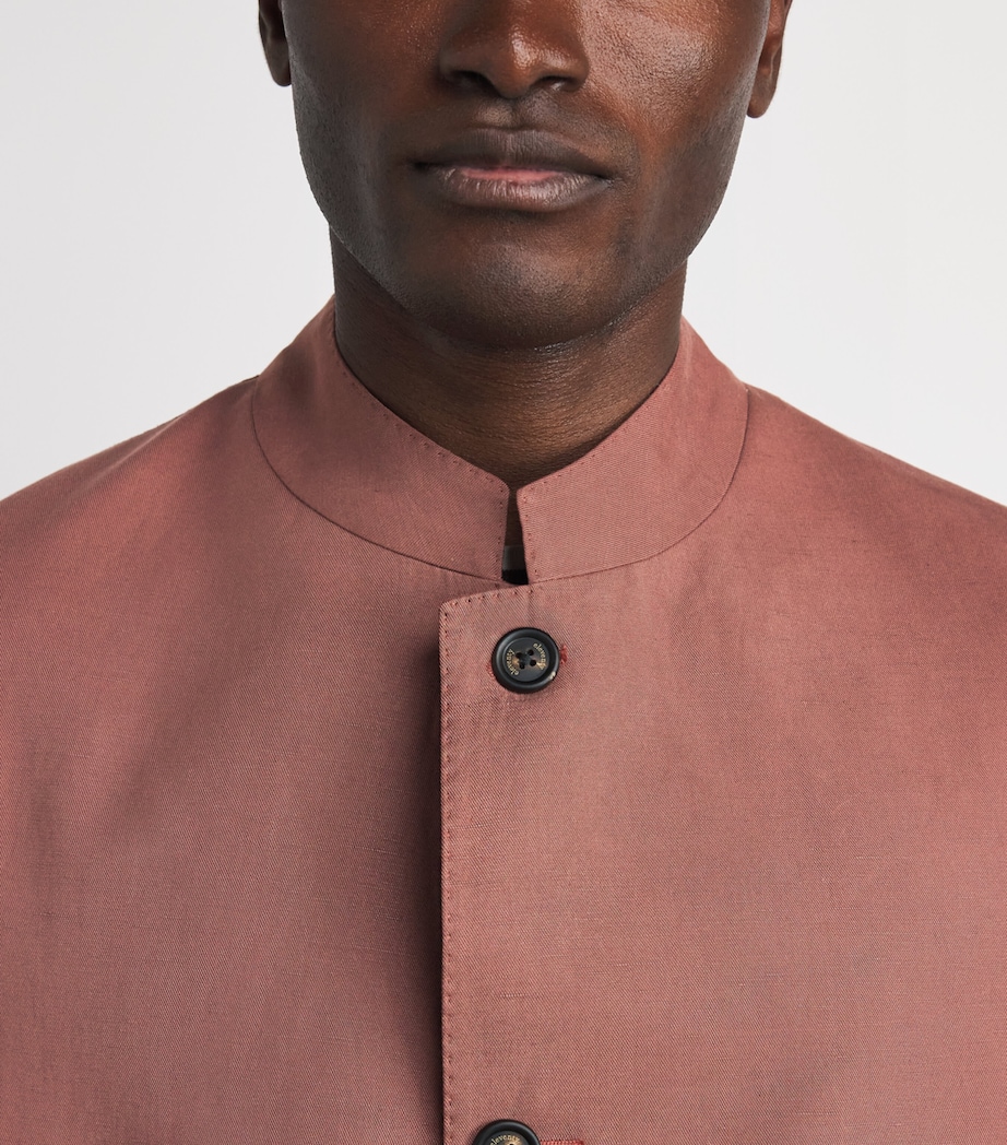 Eleventy Mens Single-Breasted Jacket Bruciato Image 3