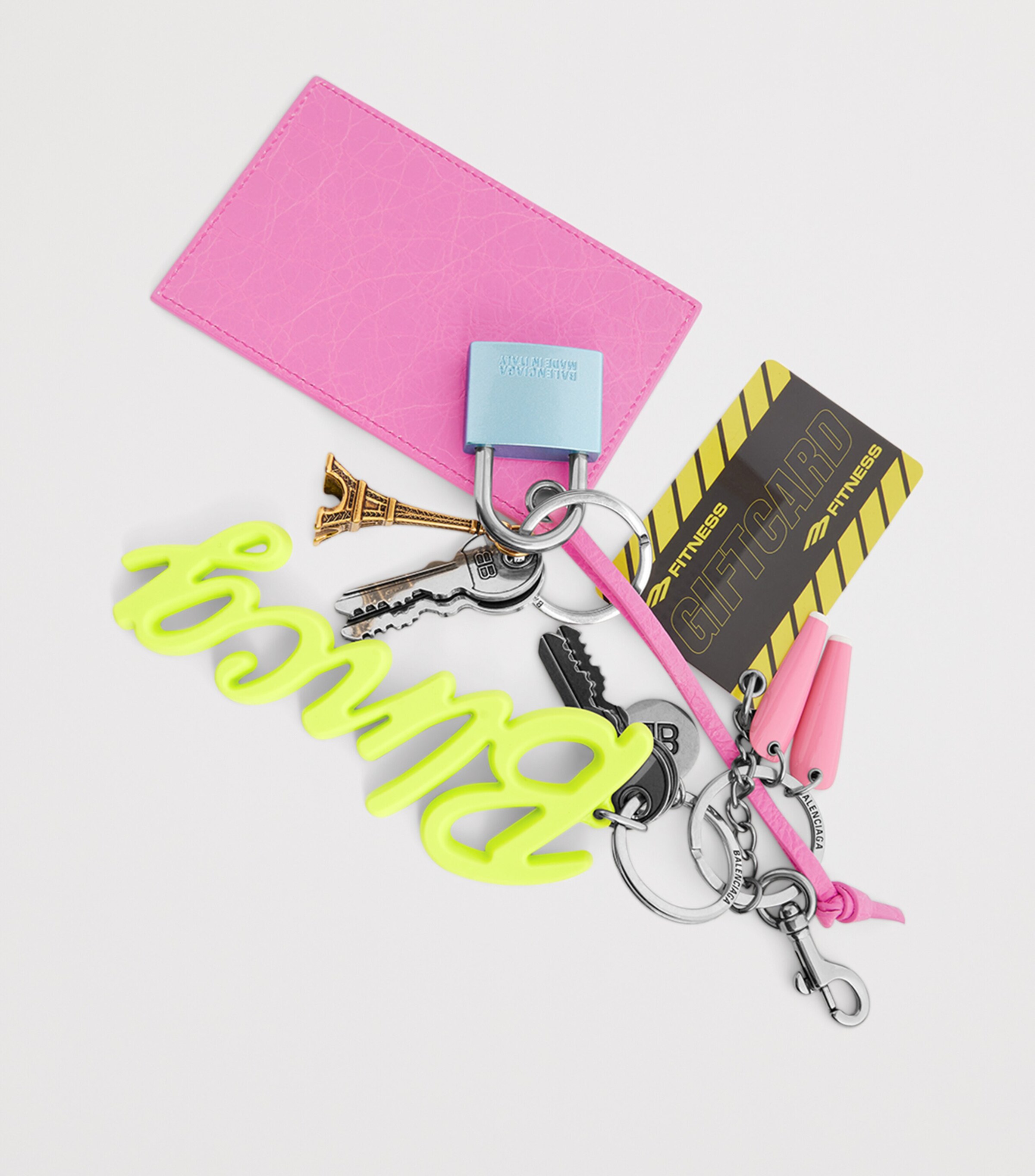 BALENCIAGA チャーム/キーリング Subway ミラー KEYRING SUBWAY MIRROR – HIRSHLEIFERS