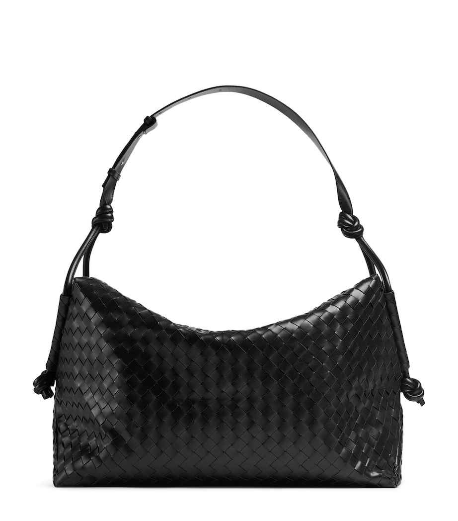 Large Leather Loop Weekender Bag 1019 Image 1