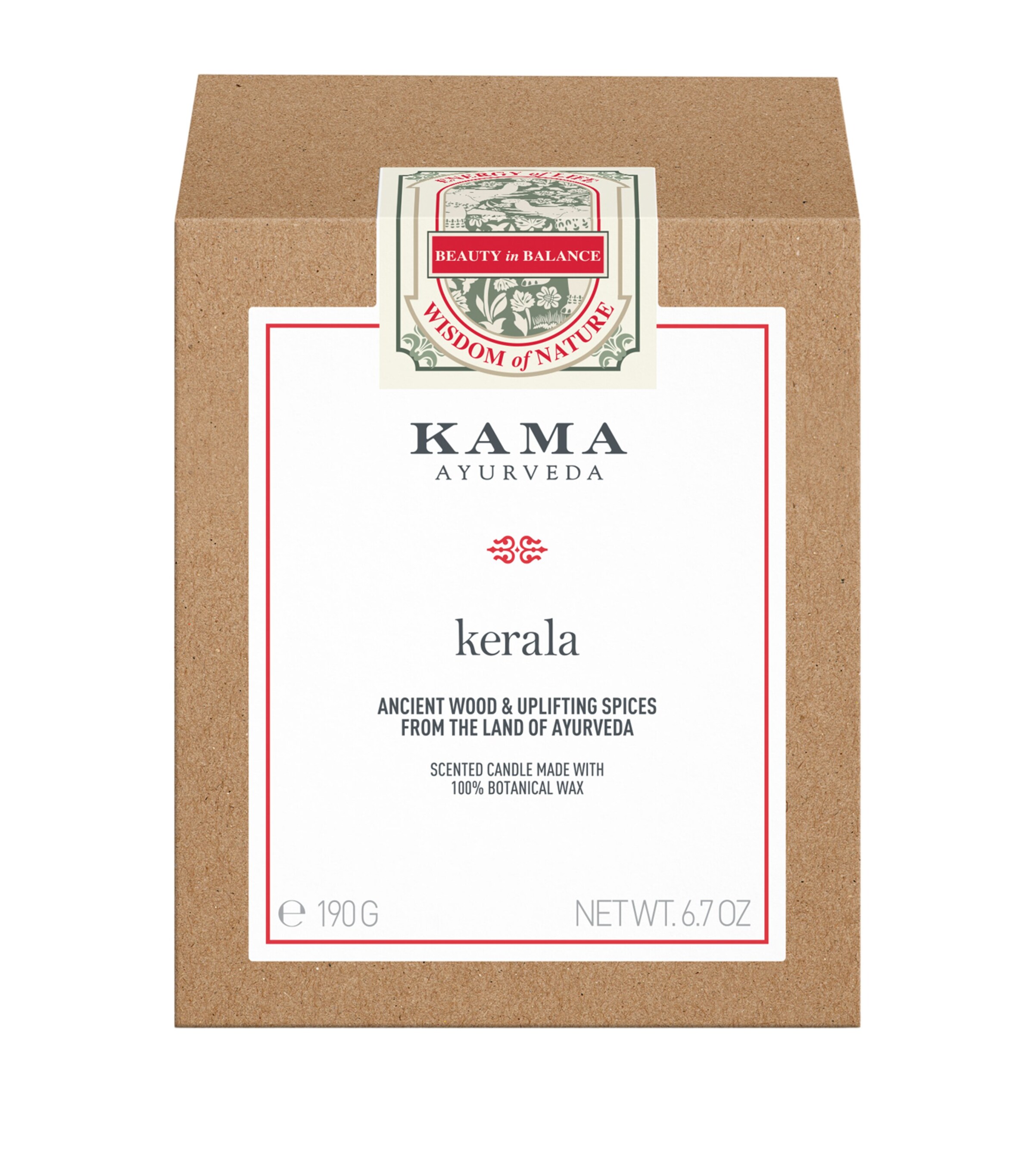 Kerala Candle (190g) NO COLOUR Image 2