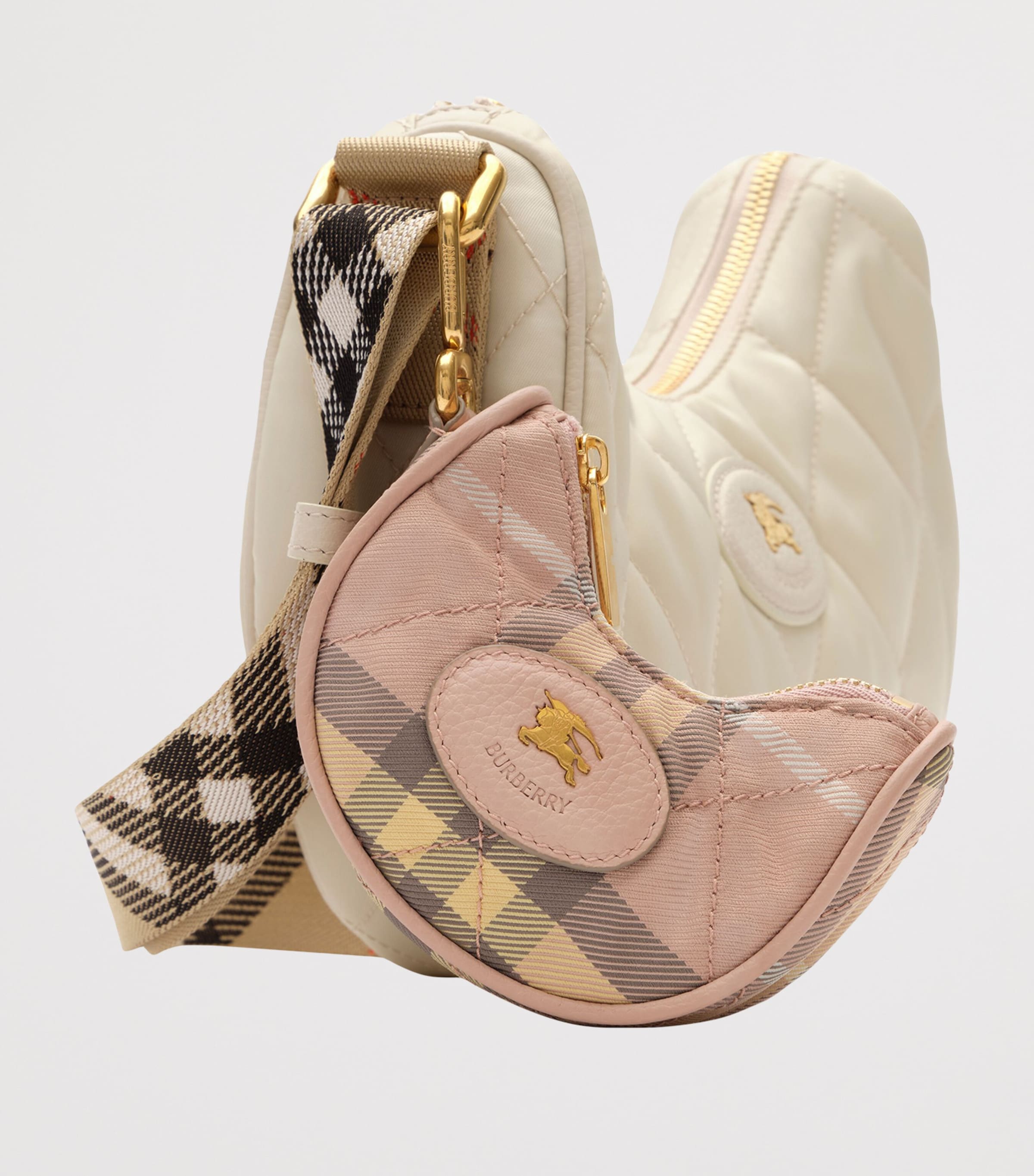 Burberry Horseshoe Cross-Body Bag Charm Teacup Image 3