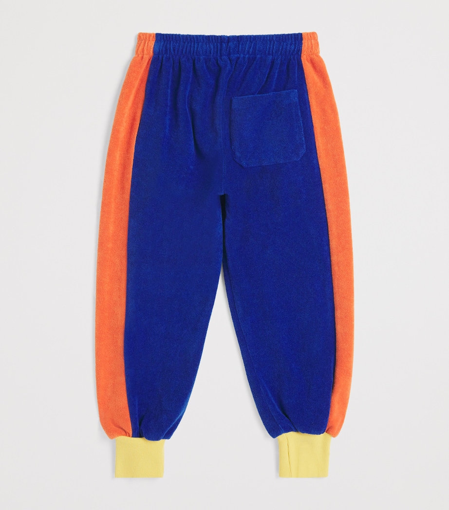 Organic Cotton-Blend Terry Cloth Sweatpants (6-7 Years) MIDNIGHT BLUE Image 2