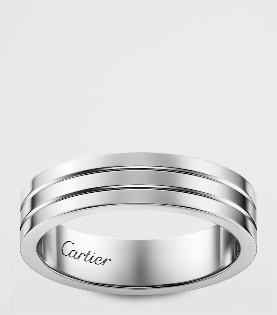 Cartier White Gold Vendôme Louis Cartier Wedding Band Multi Gold Image 4