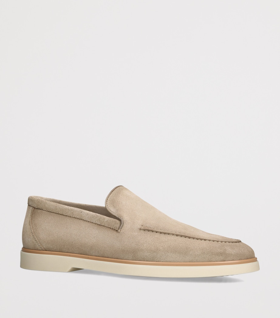 Magnanni Suede Calpe Loafers Beige Image 3