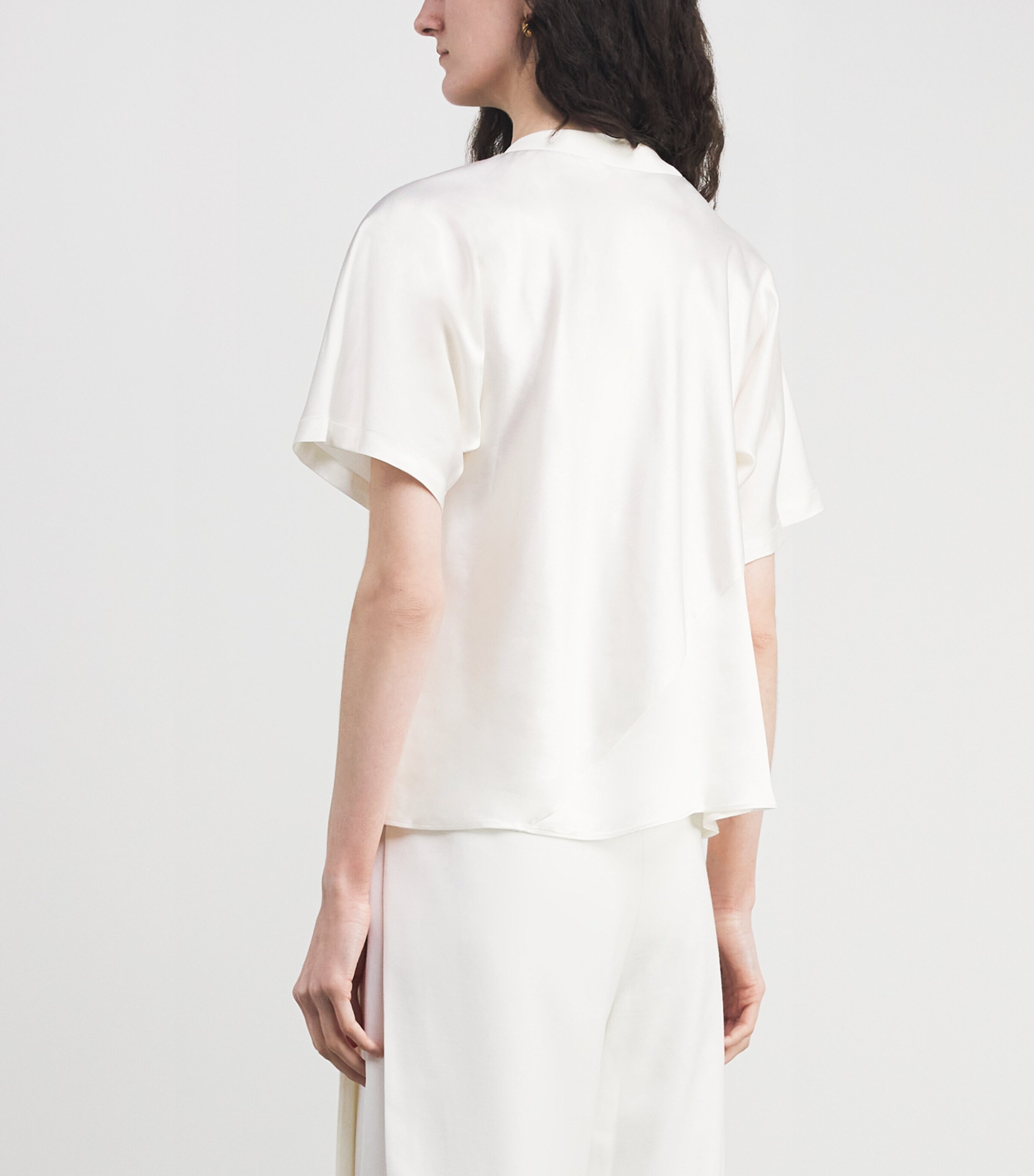 Satin Motion T-Shirt IVORY SATIN Image 5