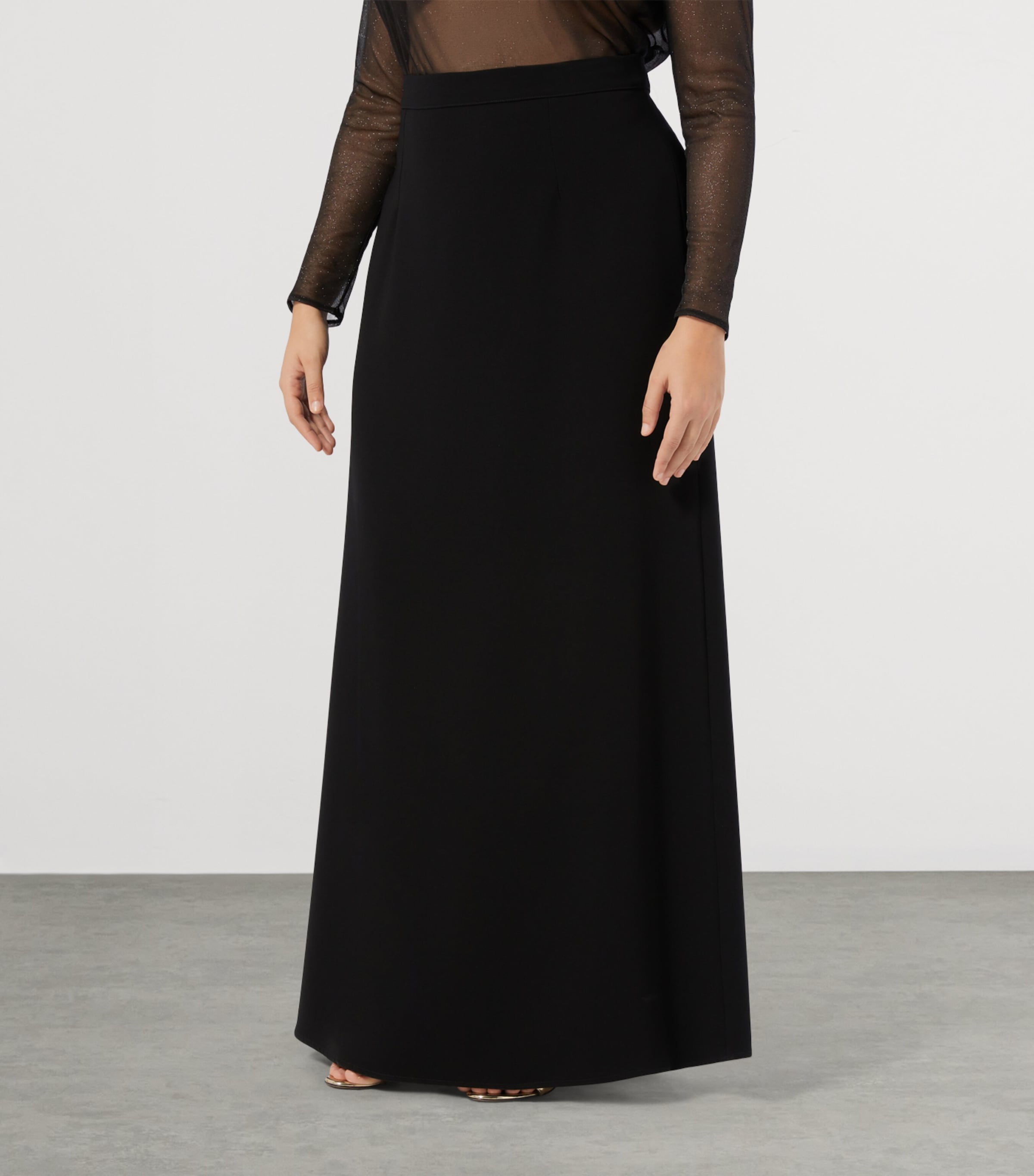 Maxi Skirt BLACK Image 2