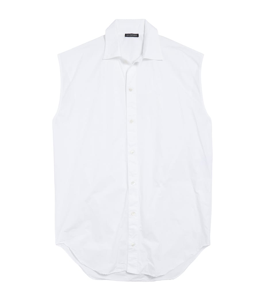 Cotton Cocoon Shirt Dress 9040 Image 1