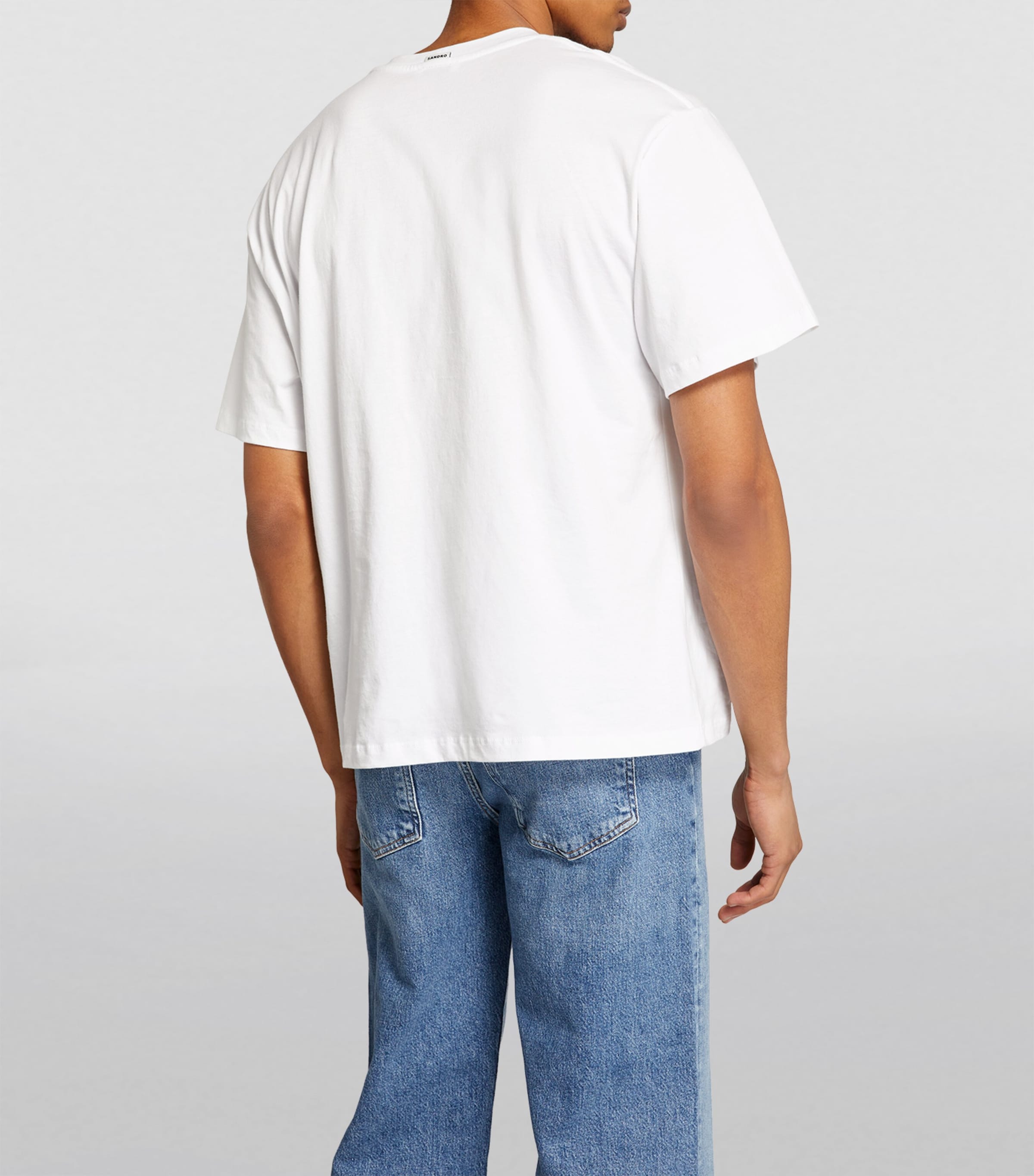 Cotton T-Shirt WHITE Image 4