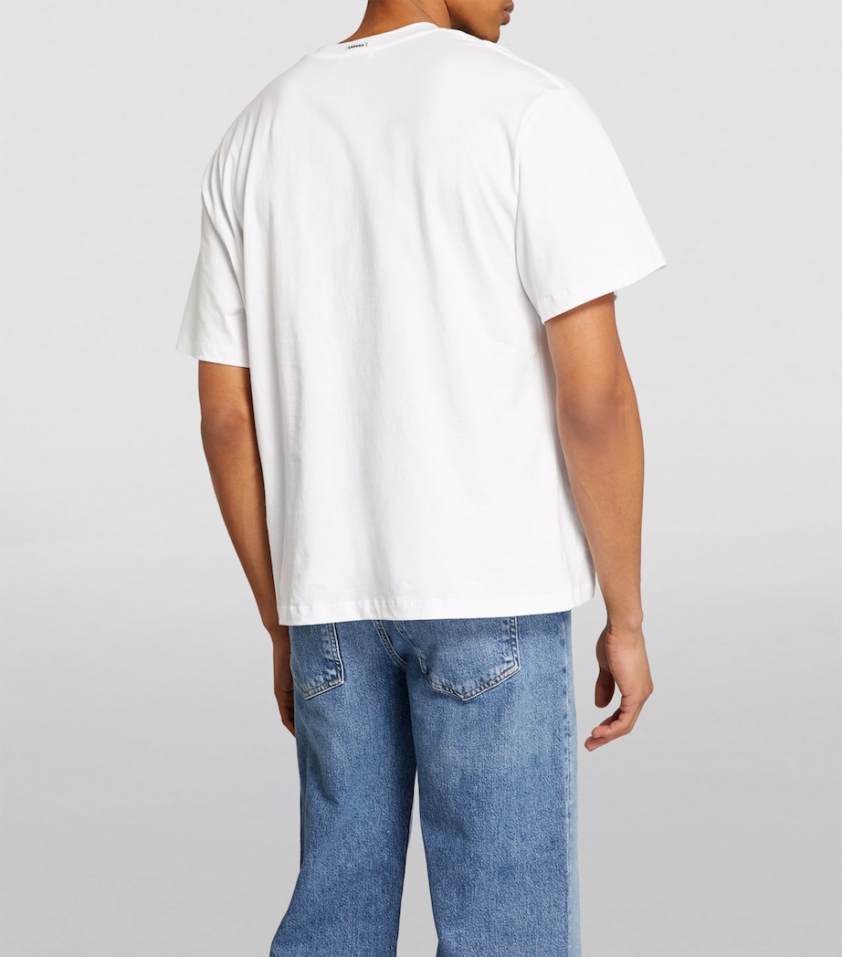 Cotton T-Shirt WHITE Image 4