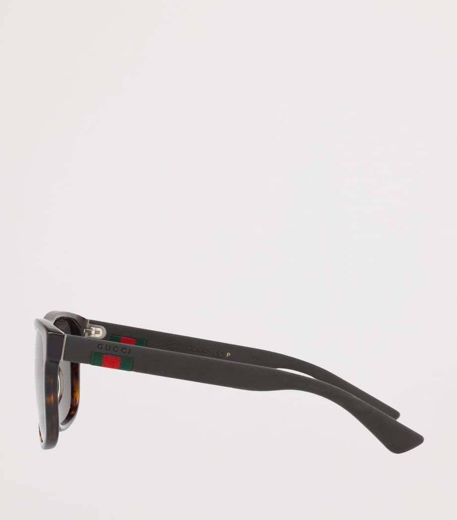 Gucci Acetate GG0010S Sunglasses Brown Image 3
