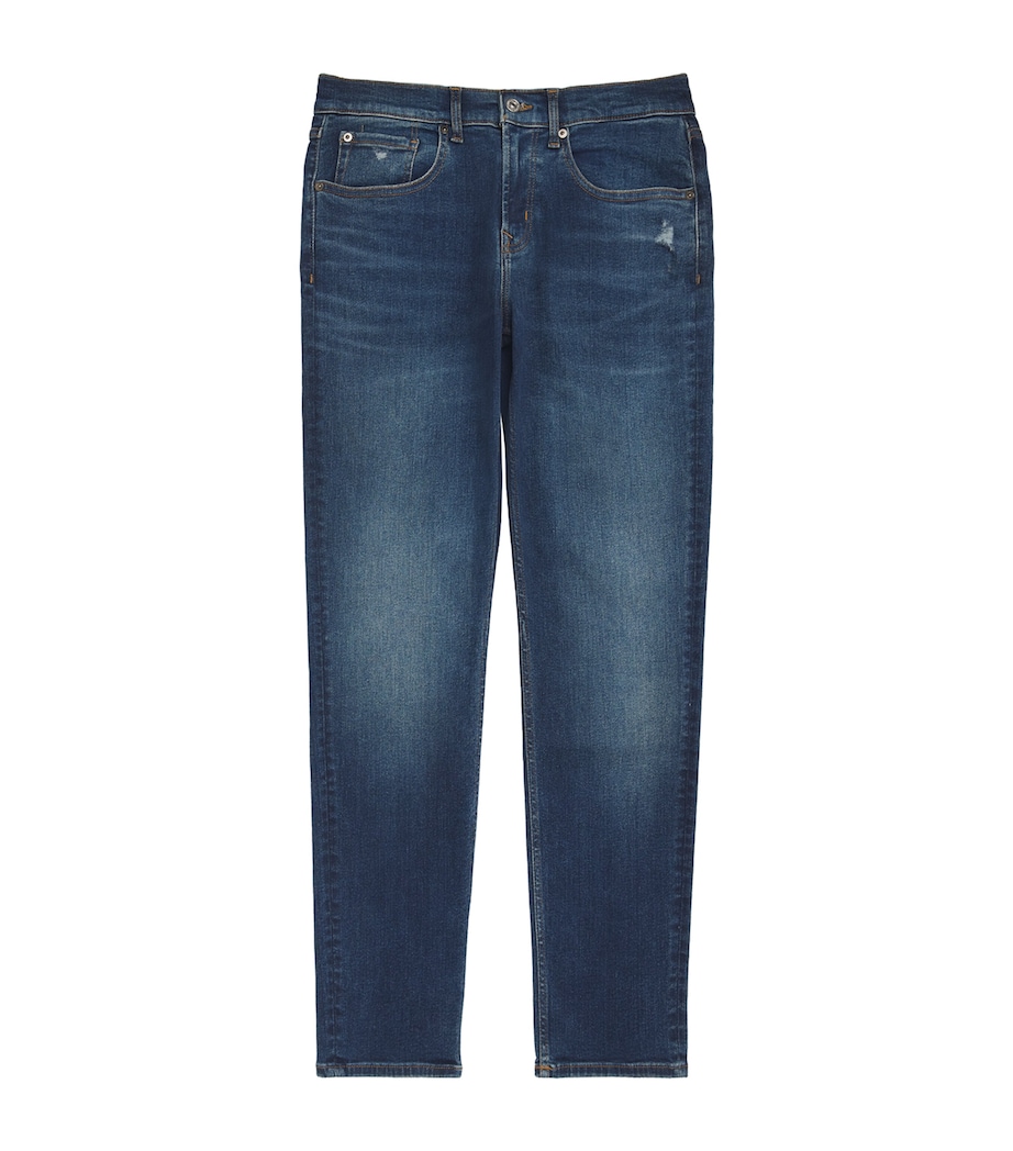 Slimmy Tapered Luxe Performance Jeans DARK BLUE Image 1