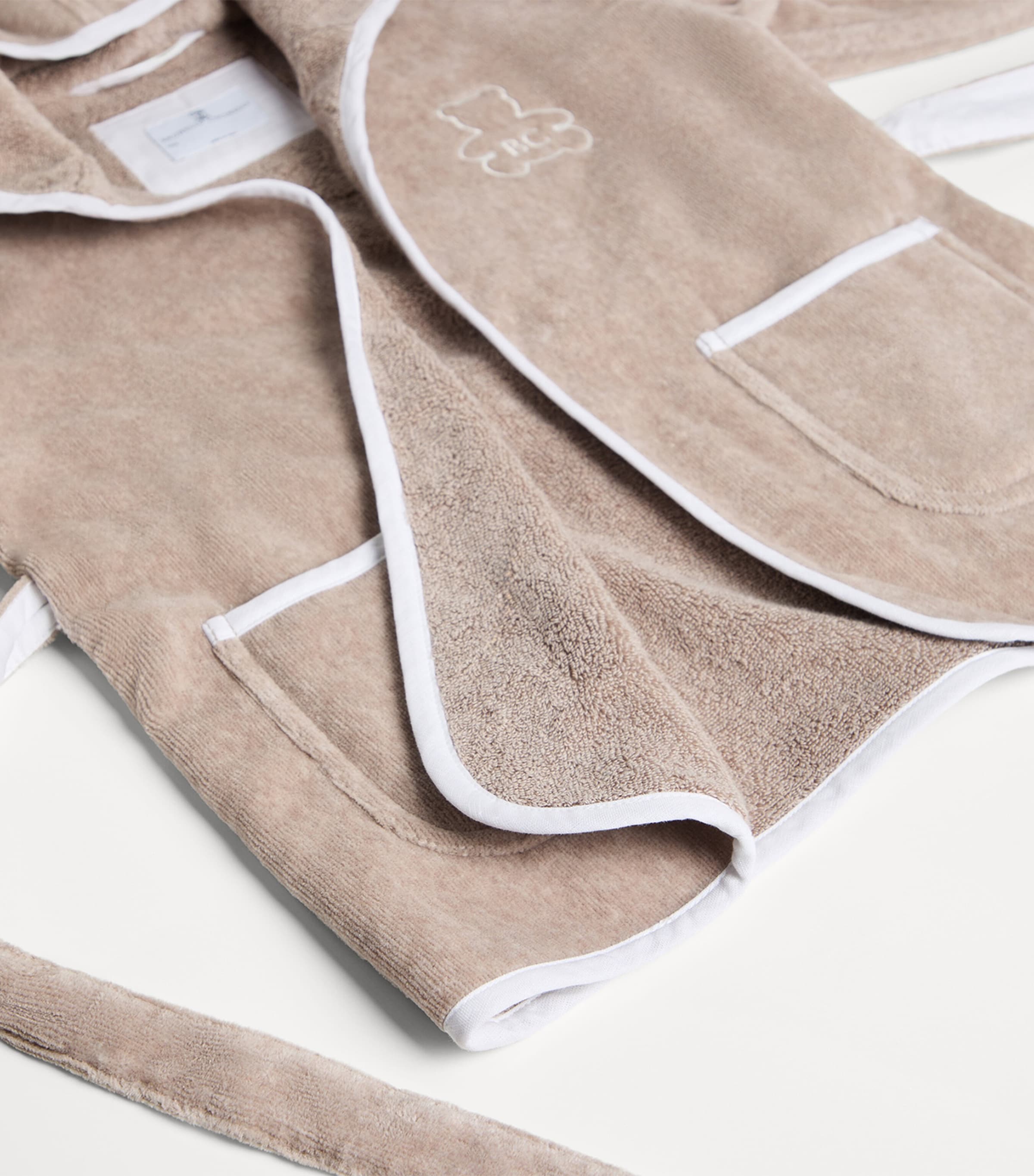Brunello Cucinelli Kids Cotton Terrycloth Bathrobe (24-36 Months) Image 4