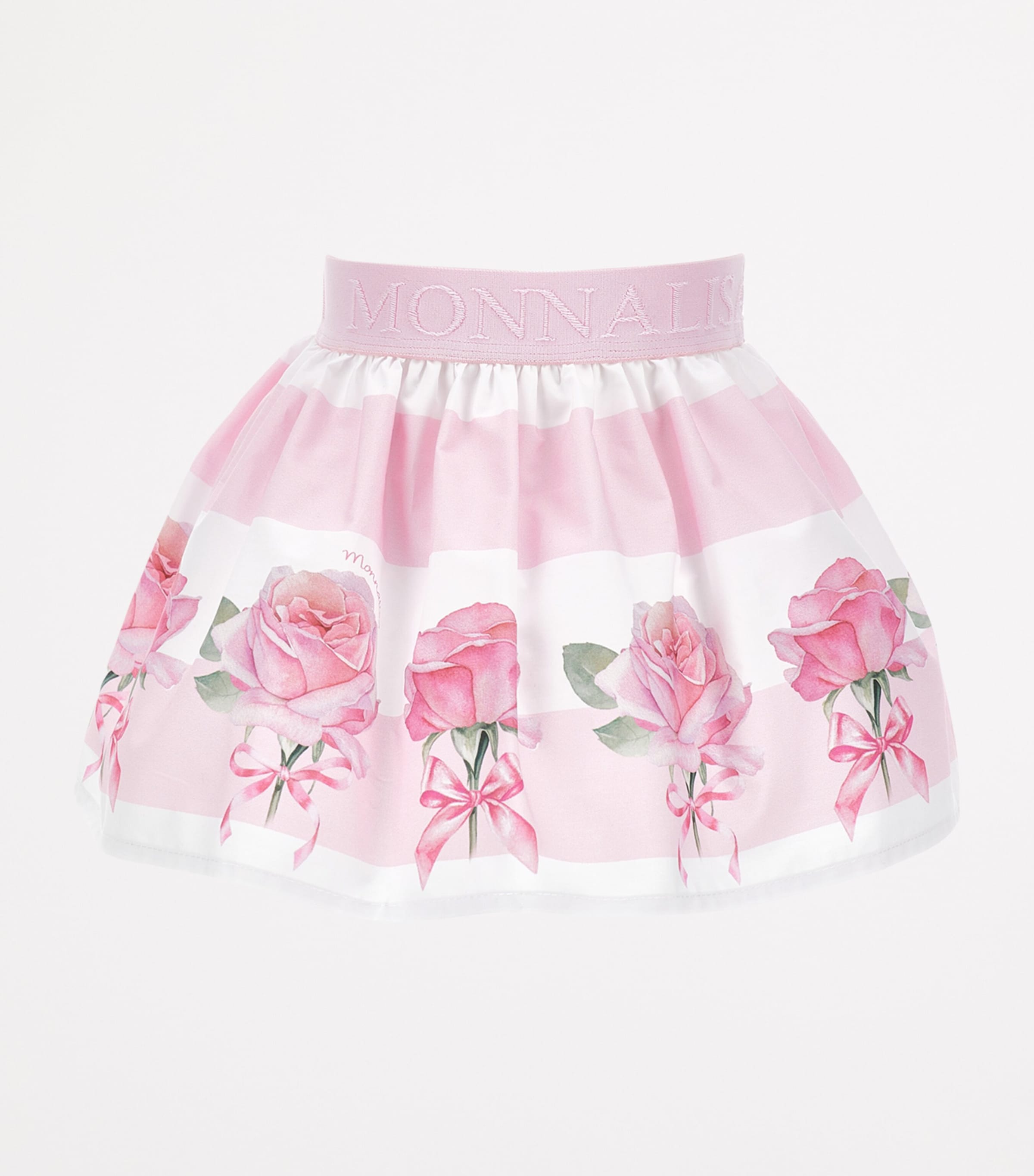 Rose Motif Stripe Skirt (3 Months - 3 Years) BIANCO+ROSAFAIRYTALE Image 2