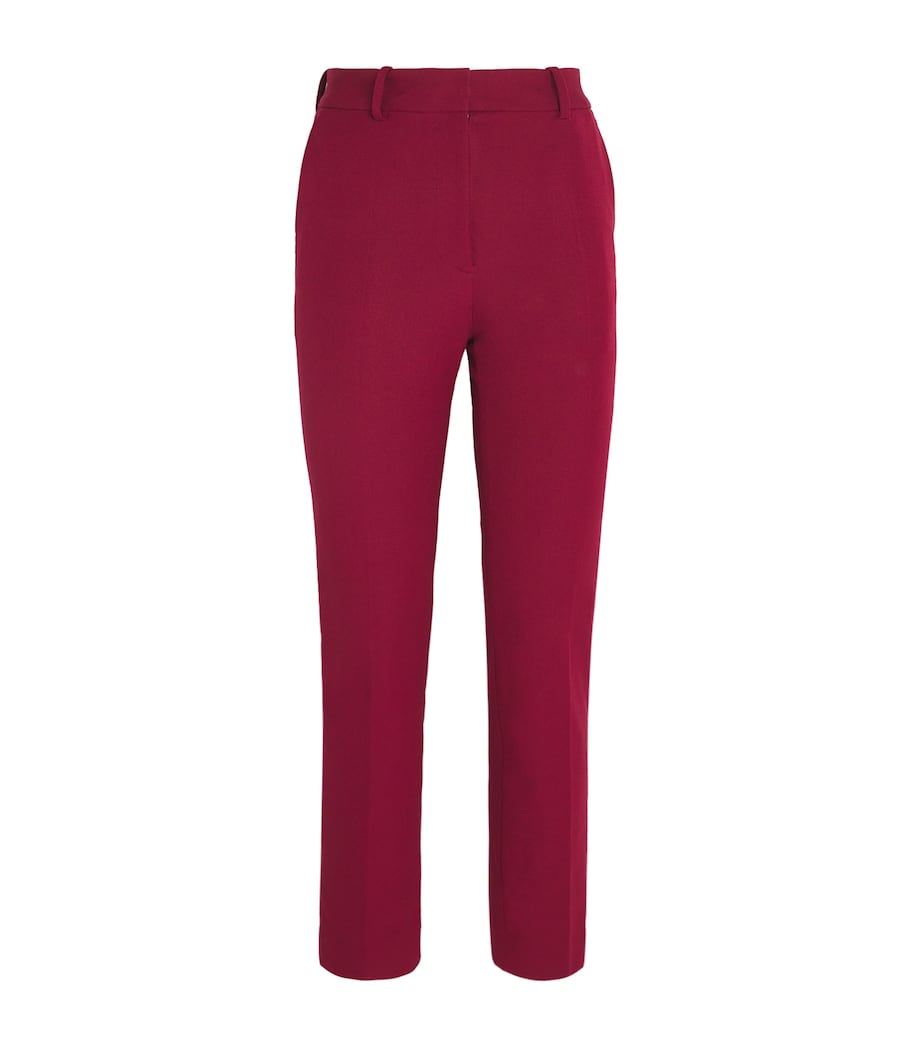 Gabardine Stretch Tafira Trousers RUBY Image 1