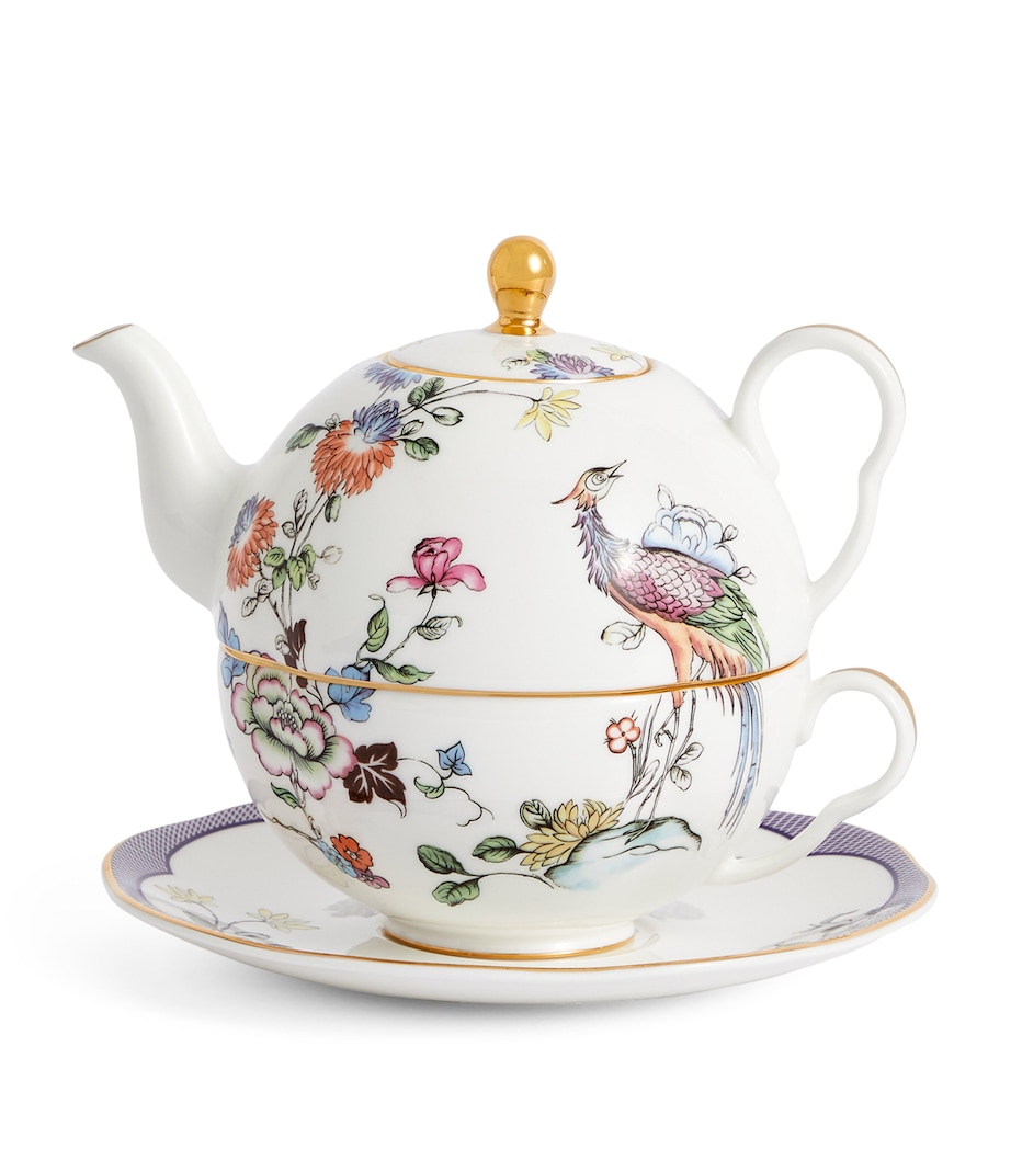 Fortune Teapot, Teacup and Saucer MULTI Image 1