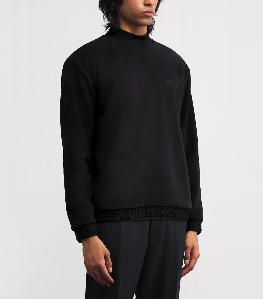Logo Sweatshirt 001BLACK Image 3