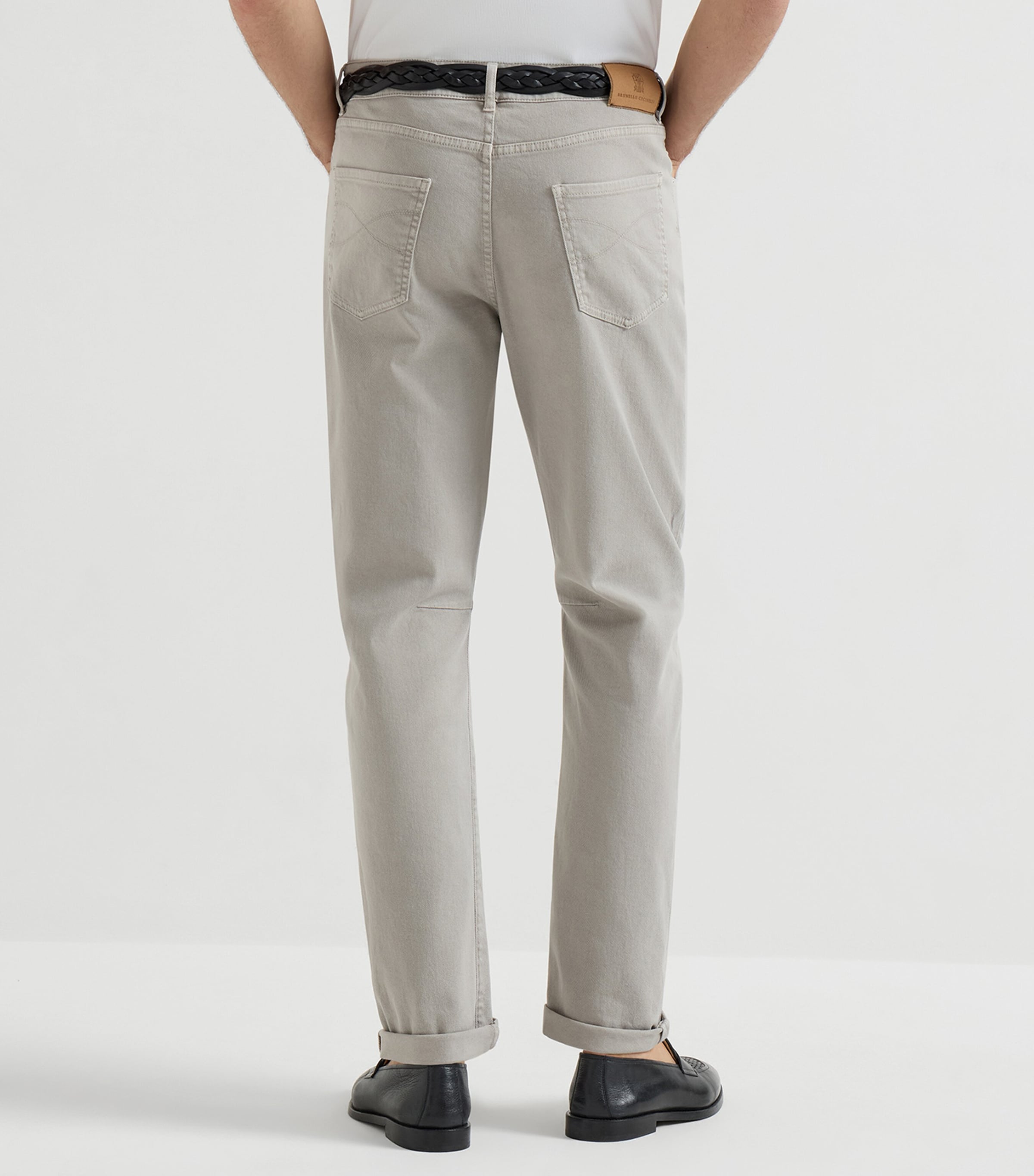 Garment-Dyed Straight Jeans C7500 Image 5