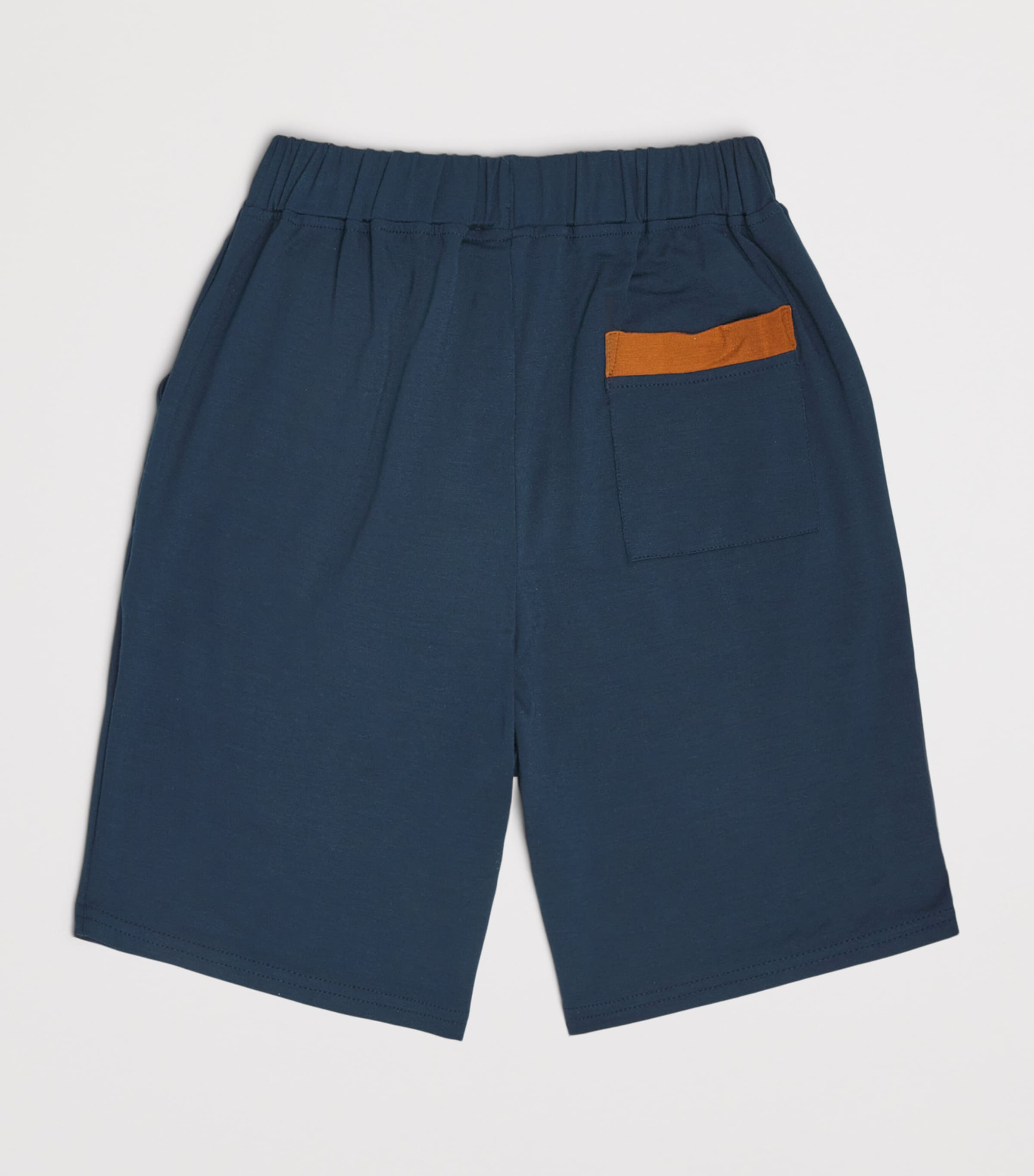 Homebody Kids Jersey Posh Pyjama Shorts (4-16 Years) Navy Image 2