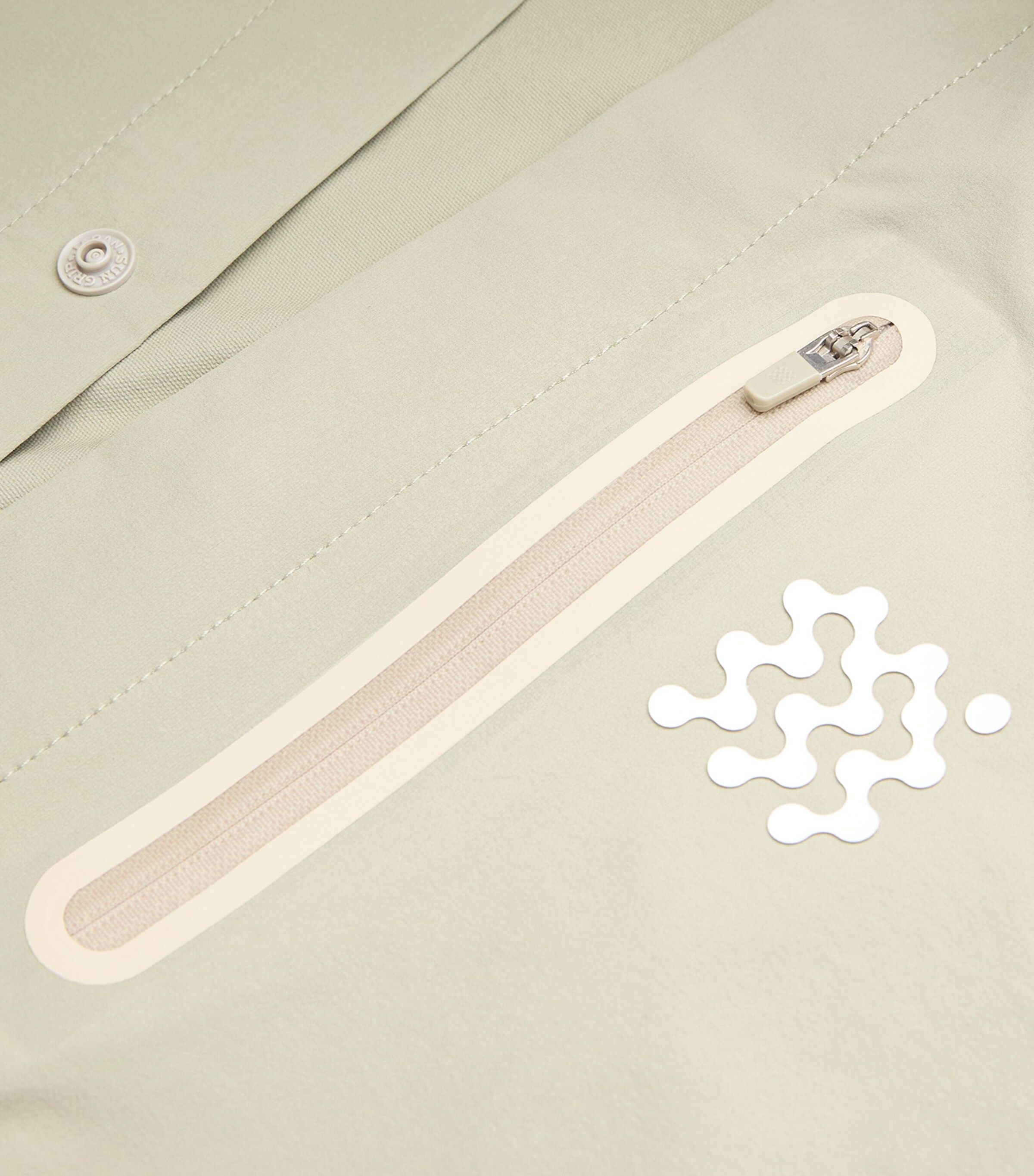 Manors Mens Water-Resistant Frontier Shirt Taupe Image 5