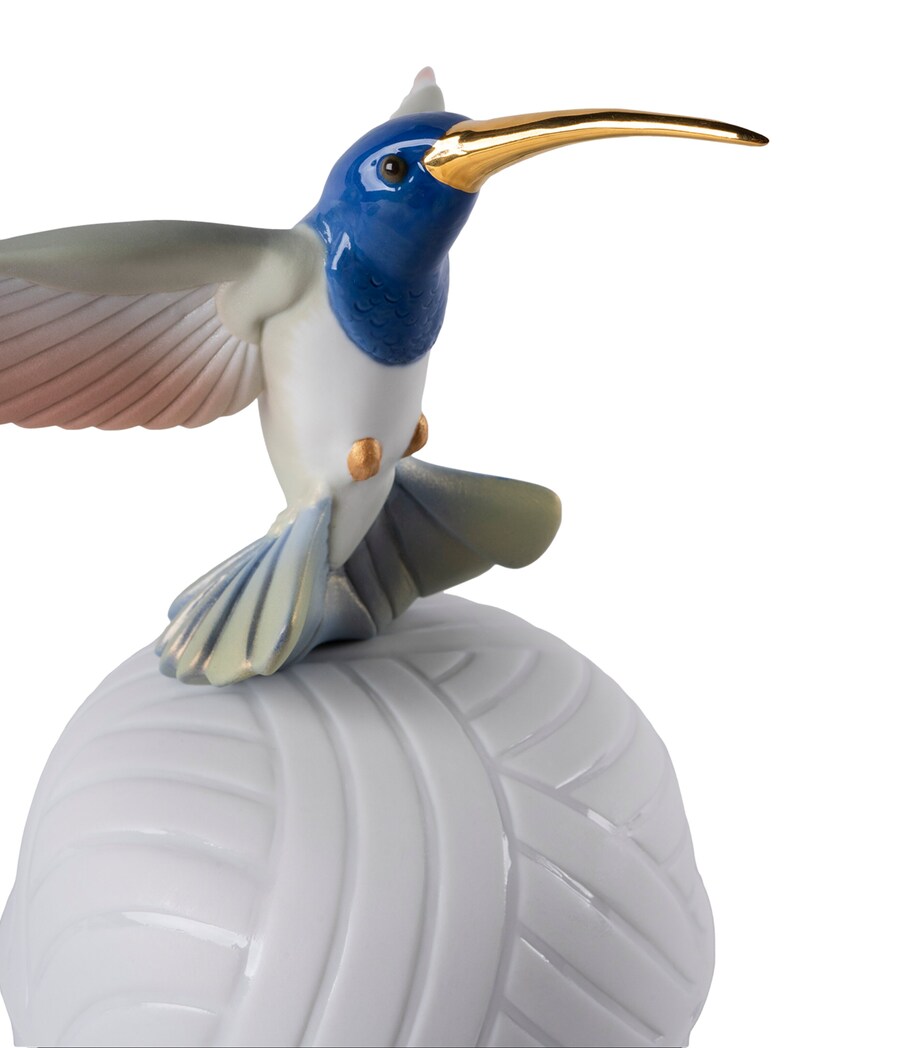 Lladró Porcelain Hummingbird Box Image 9