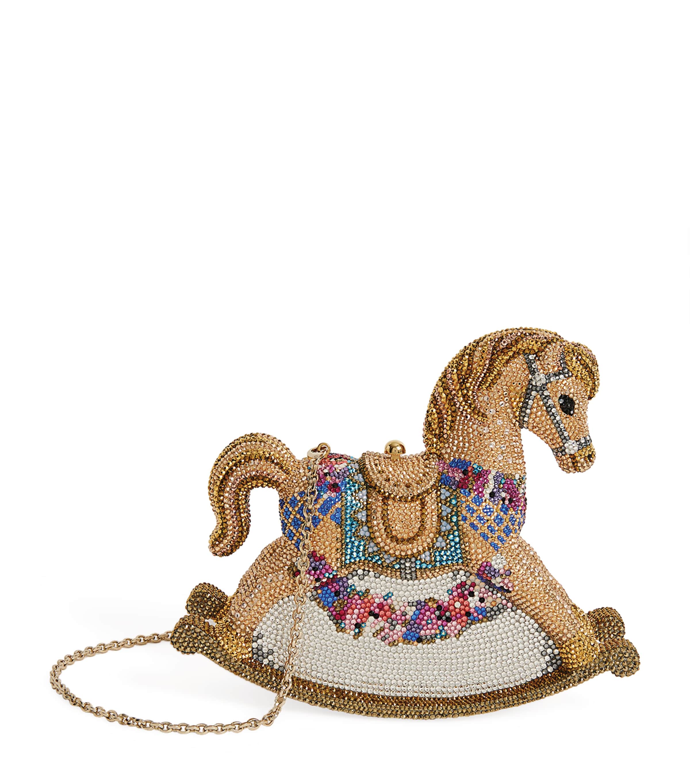 Judith Leiber Rocking Horse Penelope Clutch Bag | Women Bags | Clutch Bags | Designers | Judith Leiber