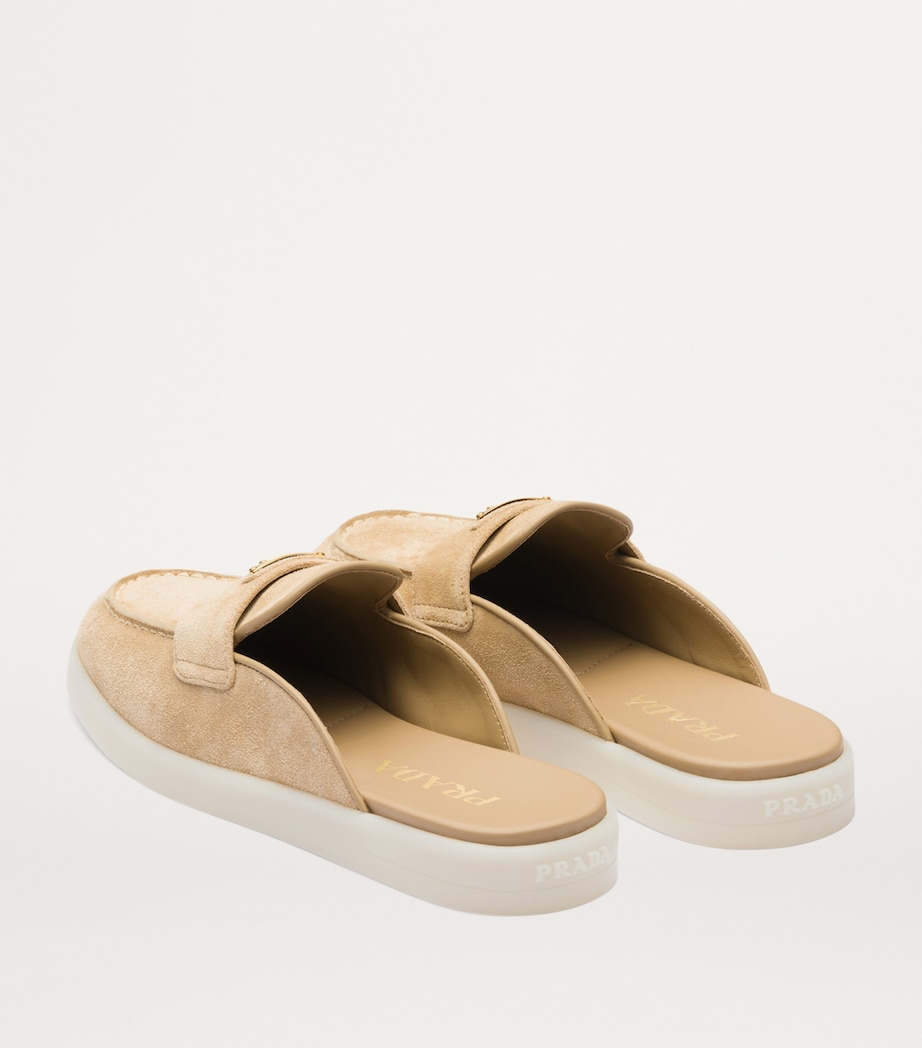 Suede Mules F0379 Image 4