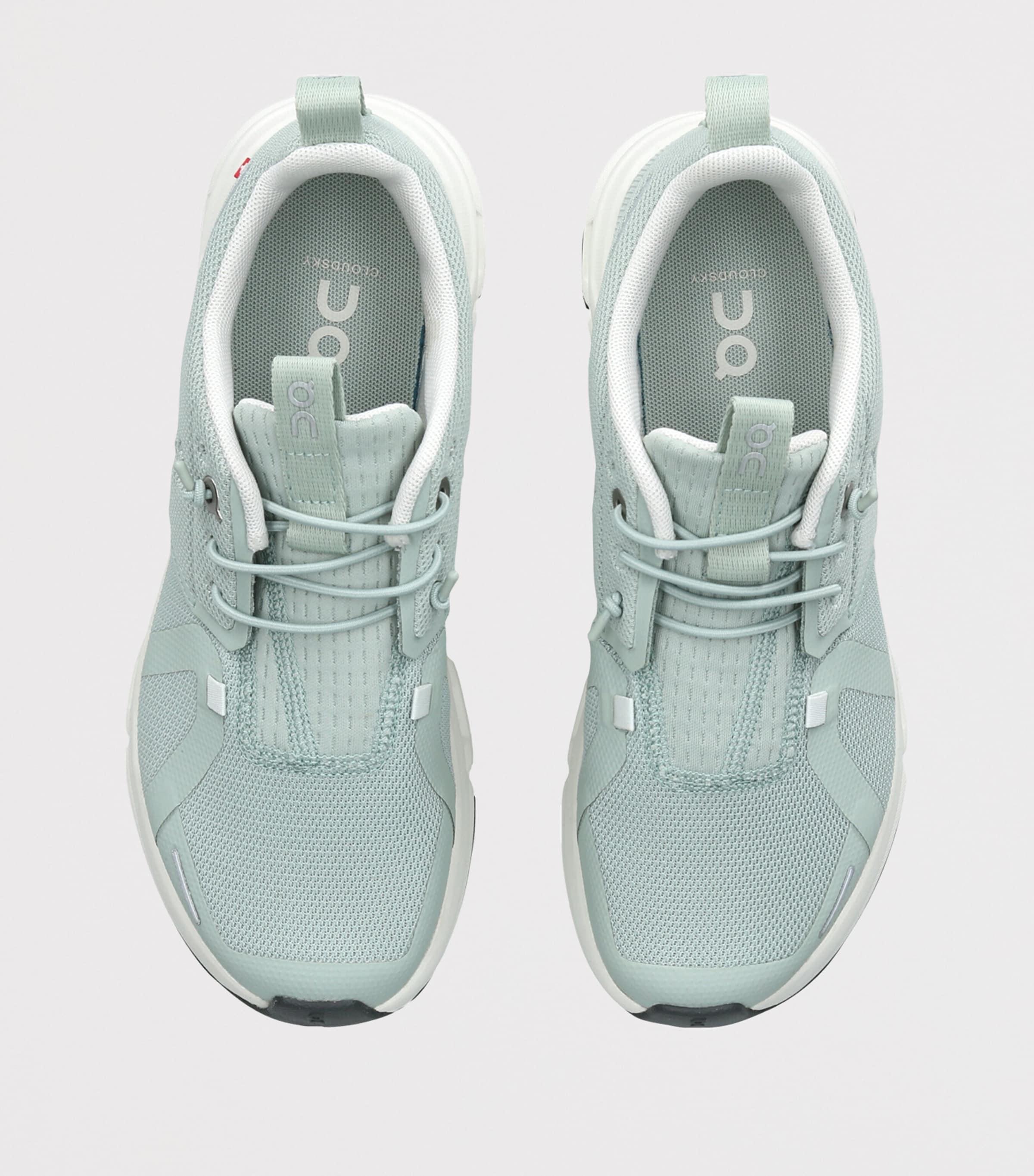ON Running Cloud Sky Trainers Pale Blue Image 4