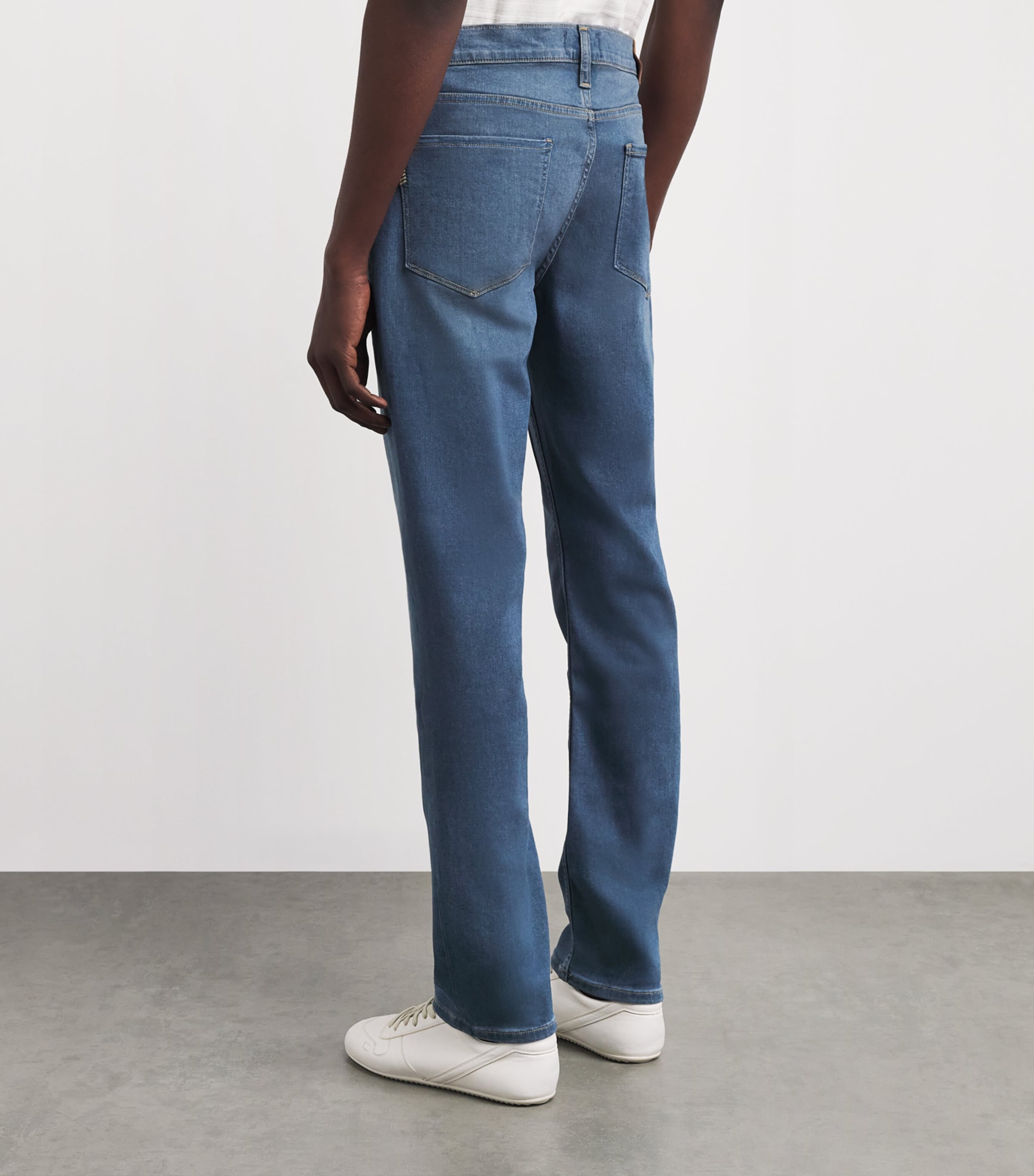 PAIGE Mens Normandie Straight Jeans Covello Image 5