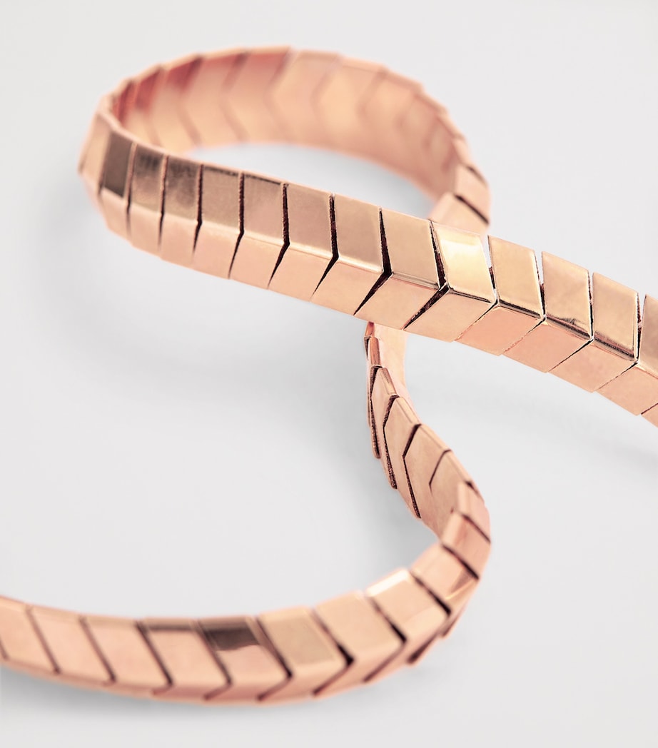 Rose Gold Fishtail Bracelet ROSE GOLD Image 4