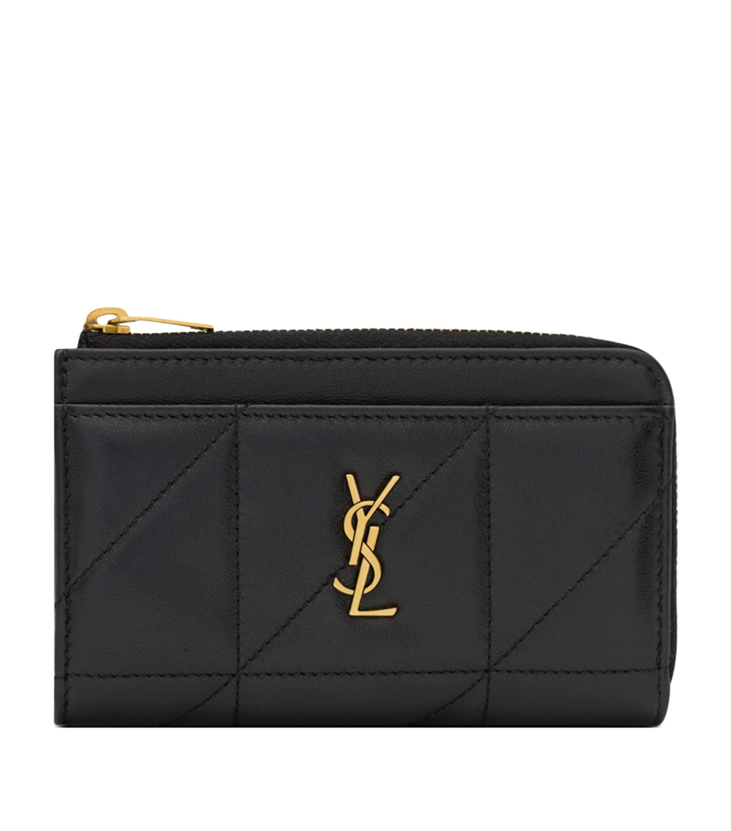 Saint Laurent Leather Jamie Card Case Image 1