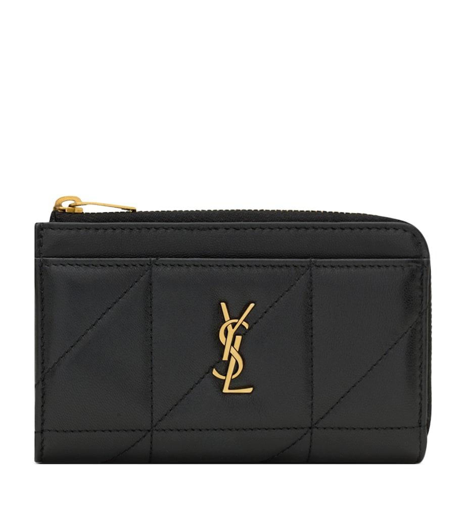 Saint Laurent Leather Jamie Card Case Image 1