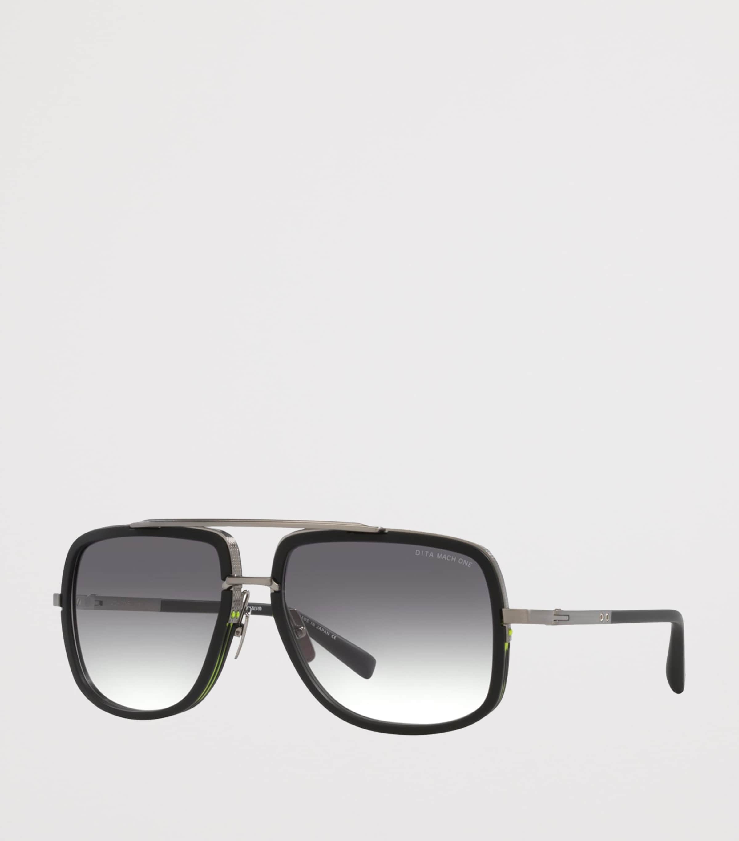 DITA Mach-One Drx-2030 Square Sunglasses Black Image 2