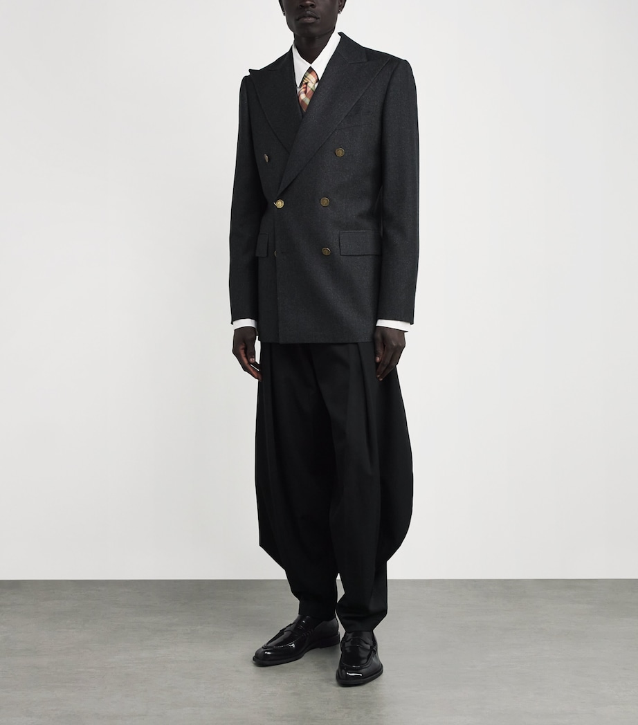 Patent Leather Coin Loafers N401 BLACK Image 6