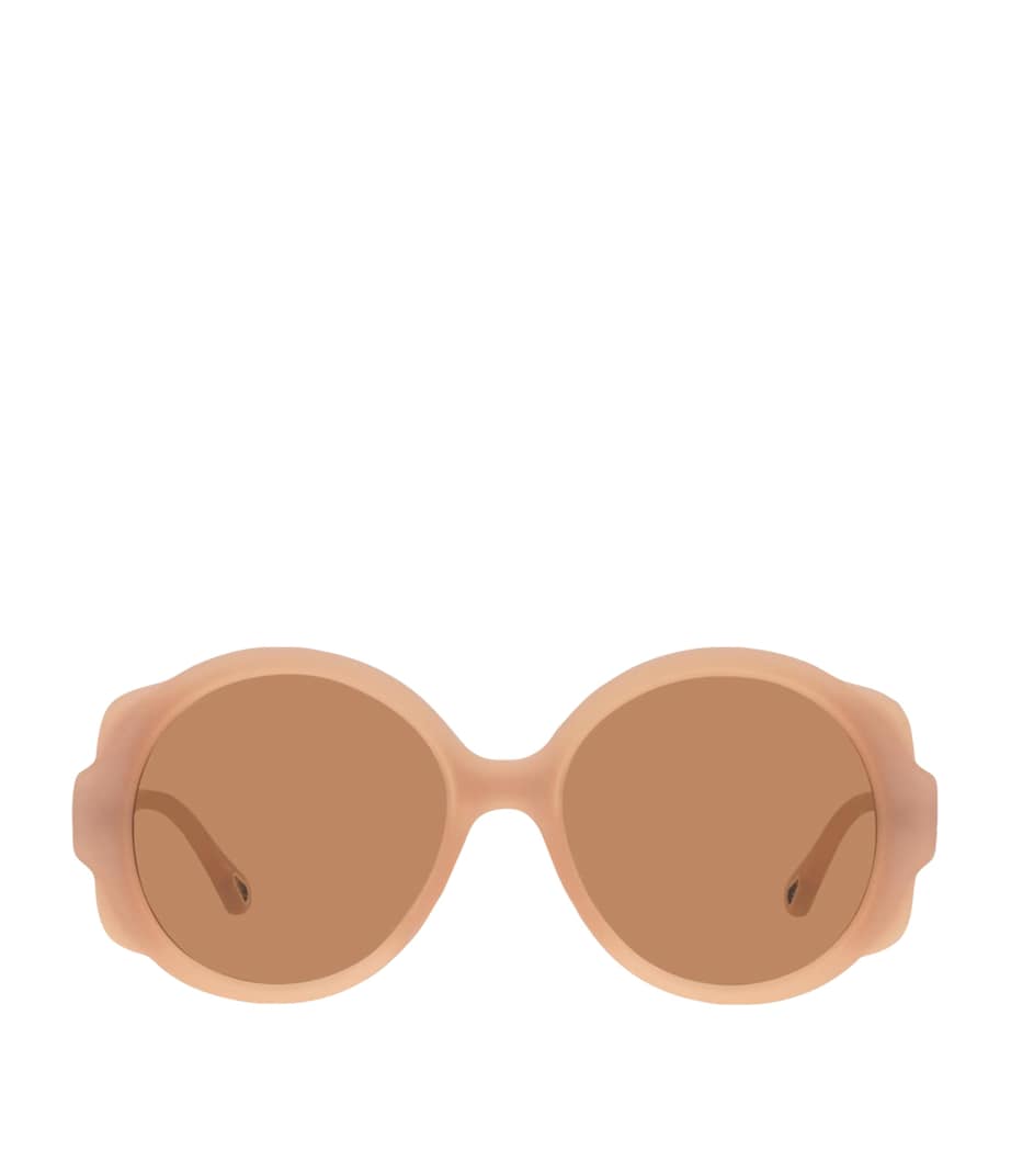 Round Flower Sunglasses 3540D1 Image 1