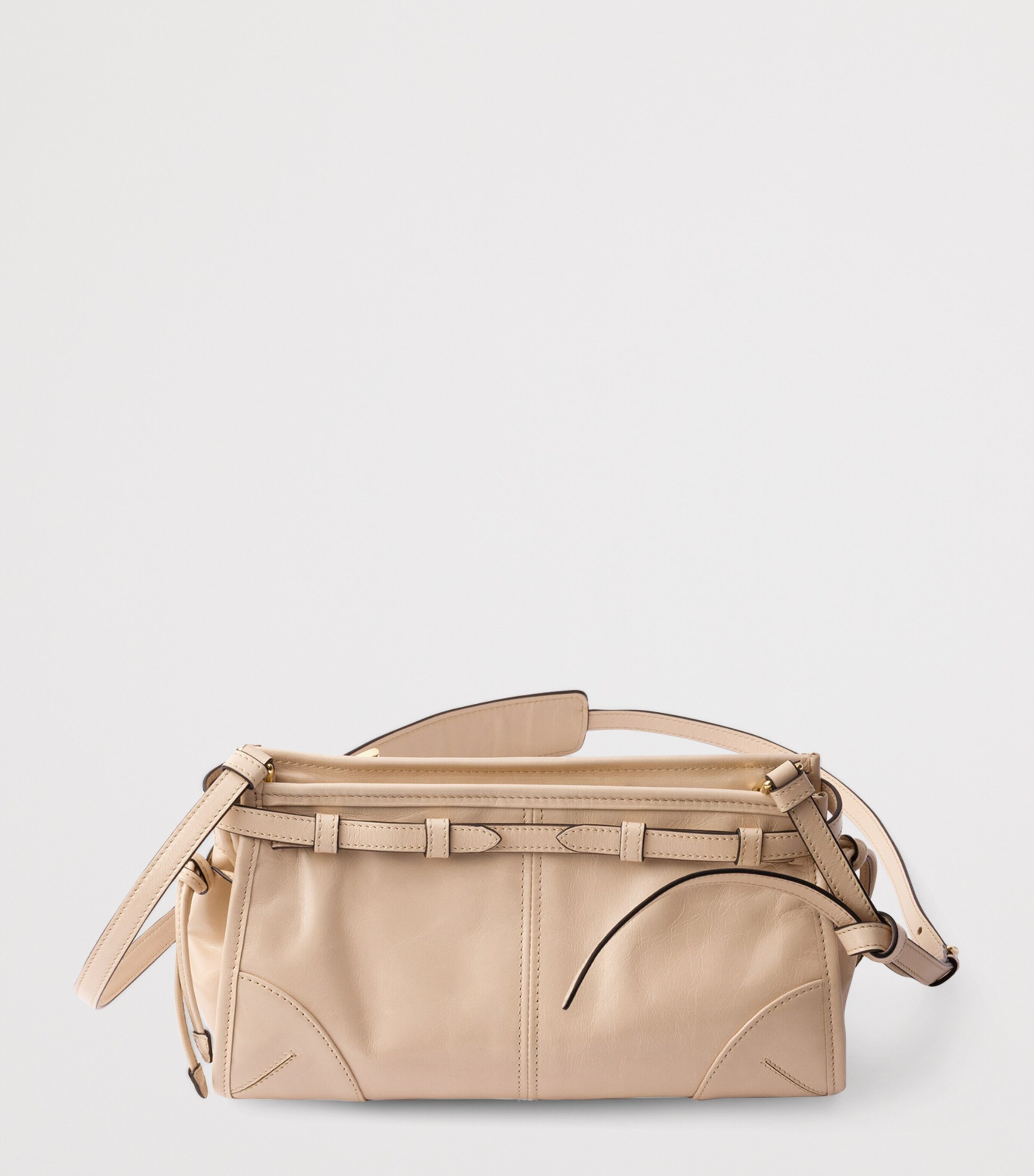 Small Leather Shoulder Bag F03MV Image 4