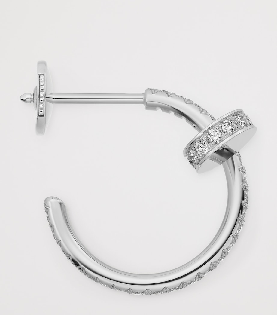 Cartier White Gold and Diamond Juste un Clou Earrings White Gold Image 5