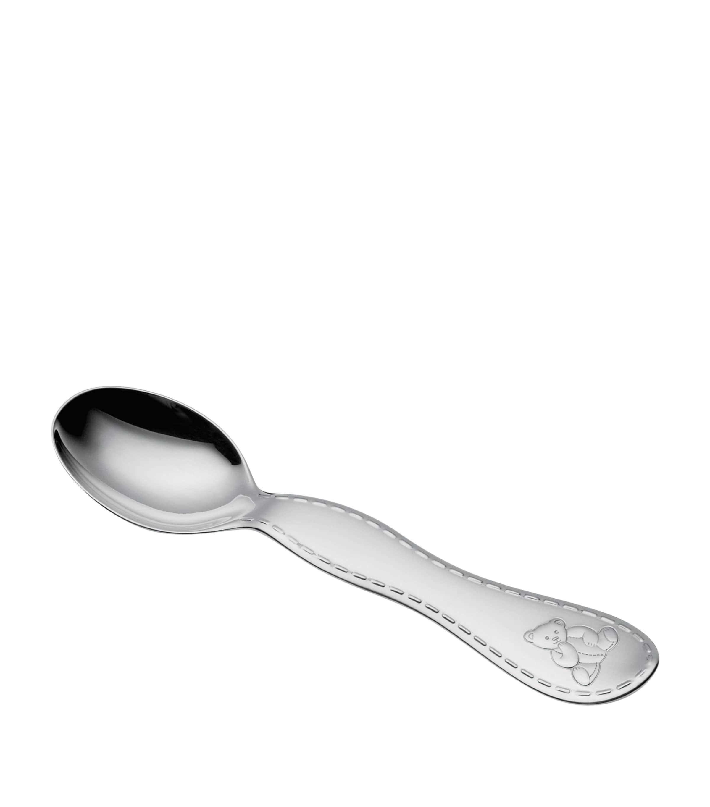 Charlie Bear Baby Spoon (13cm) SILVER Image 2