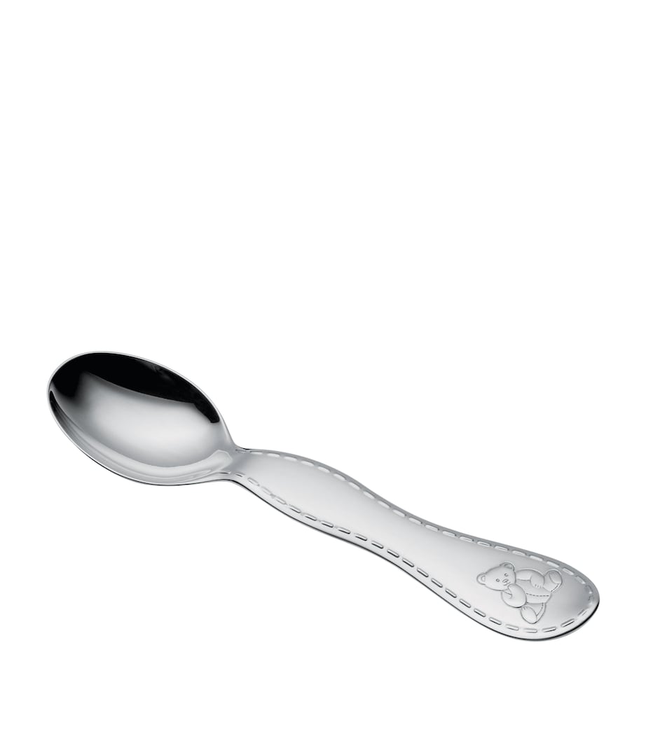 Charlie Bear Baby Spoon (13cm) SILVER Image 2