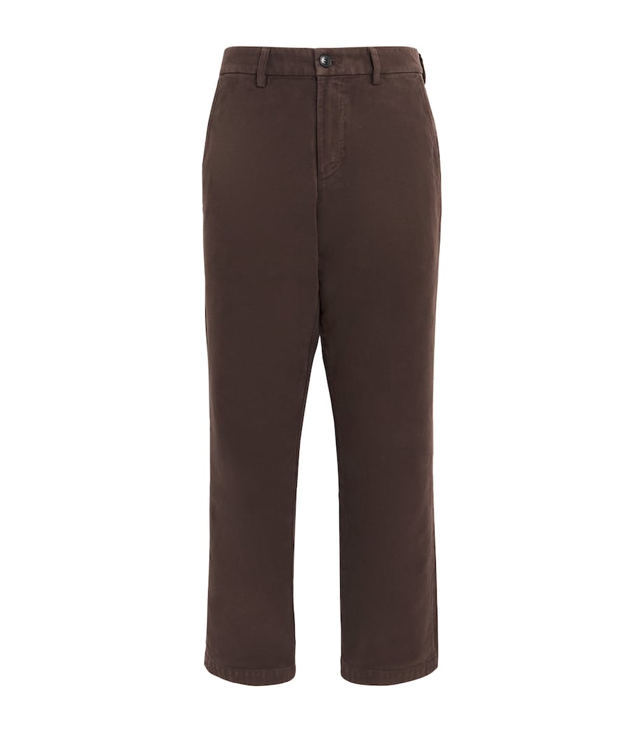 Cotton Flat Front Chinos SANDW Image 1