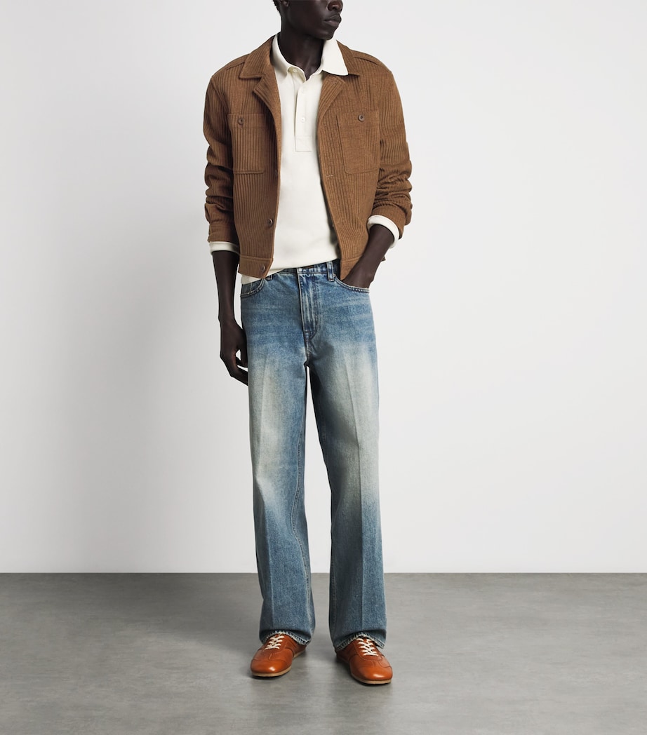 Coor Mens Corduroy Jacket Camel Image 2