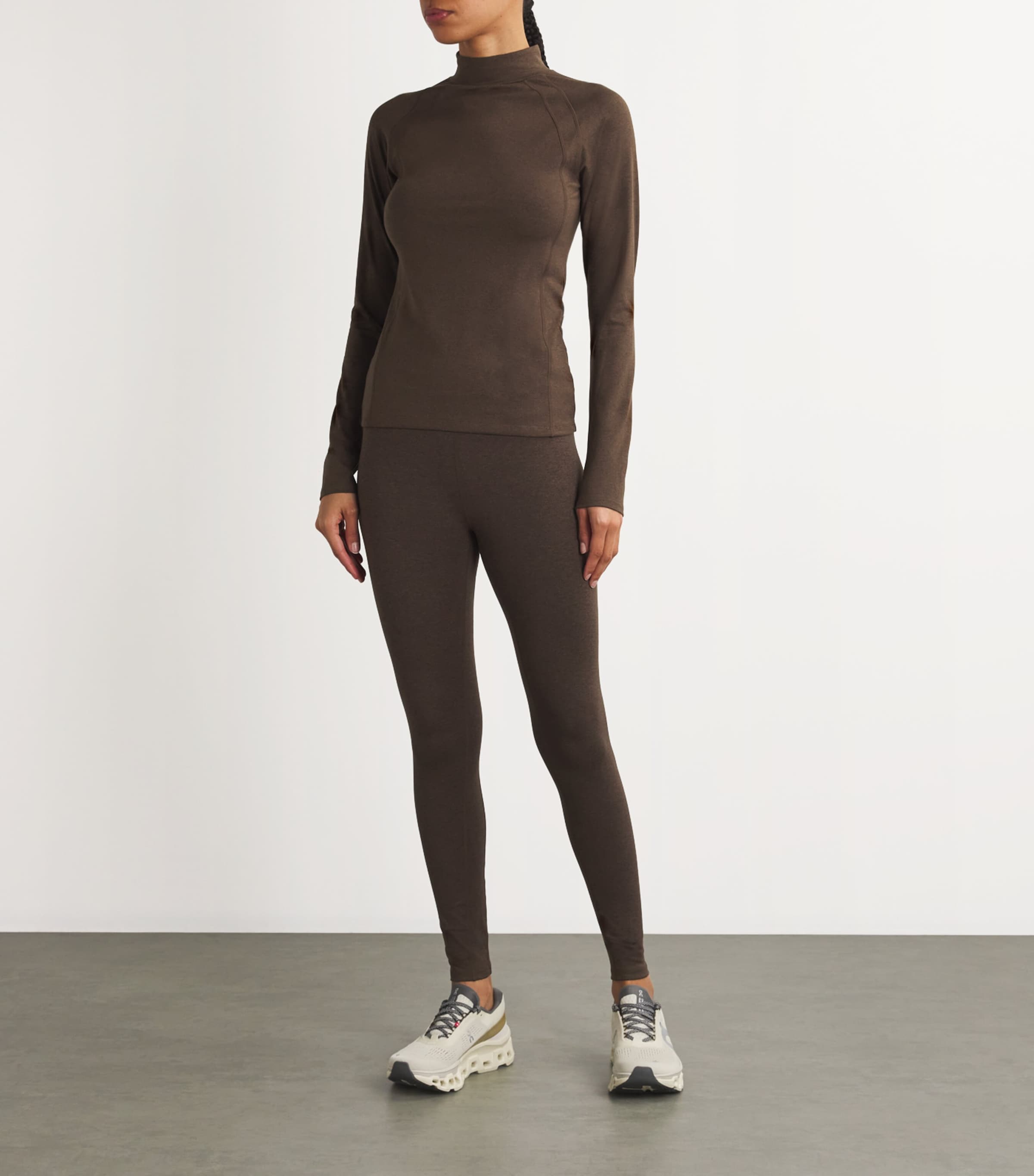 Always Warm Leggings DEEP CHOCOLATE MARL Image 2