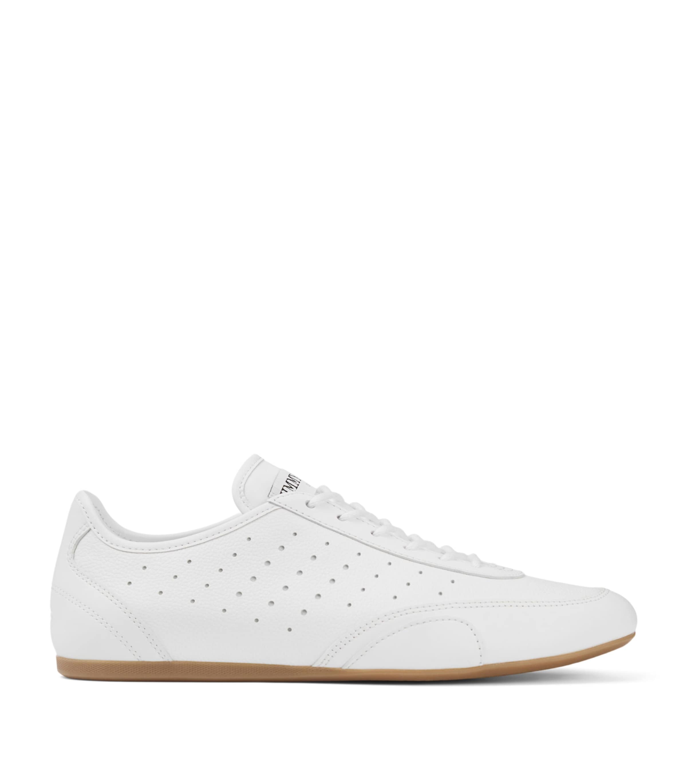 Jimmy Choo Leather Sunny Sneakers V White/gum Image 1