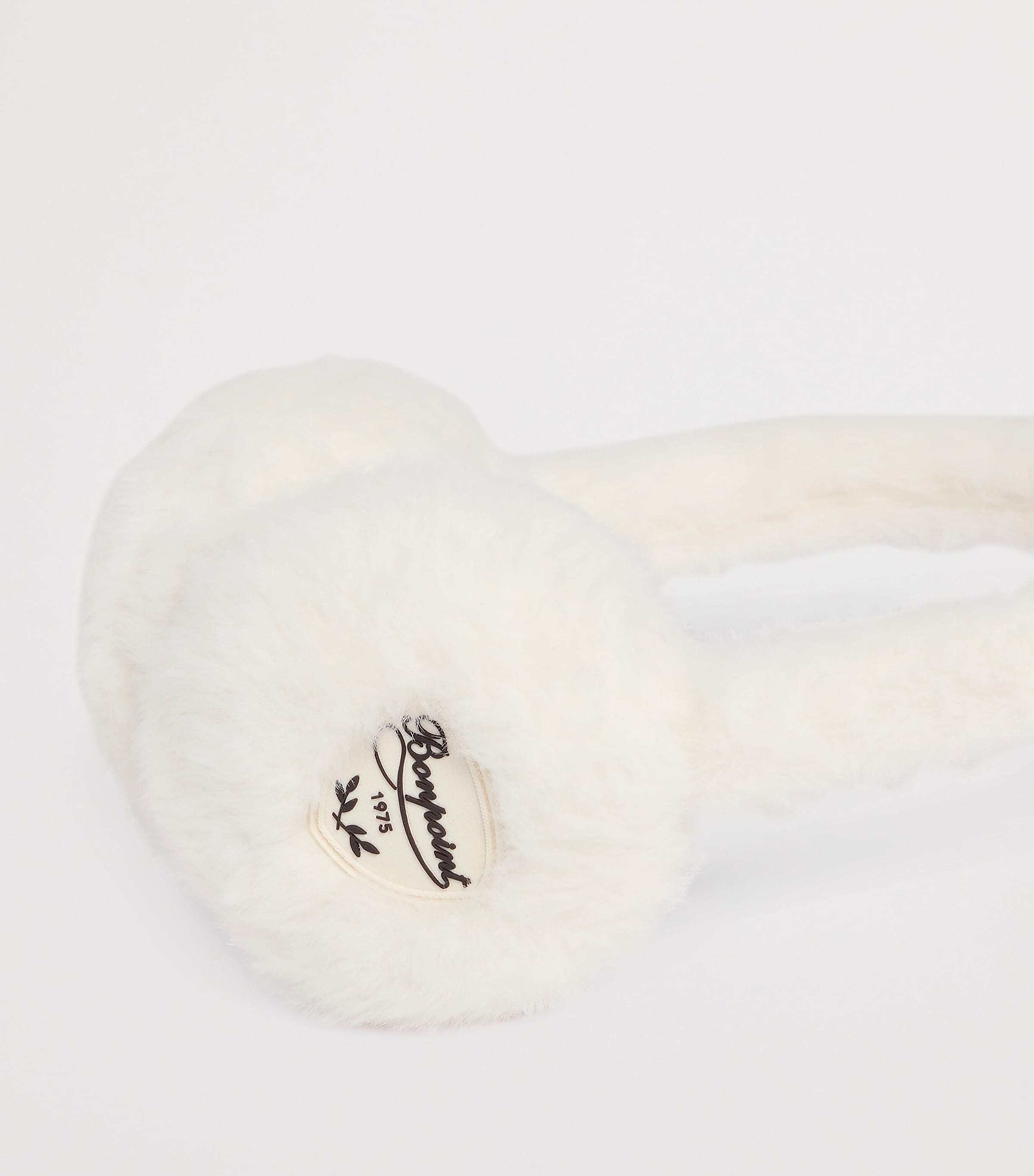 Faux Fur Doline Earmuffs BLANC LAIT Image 2