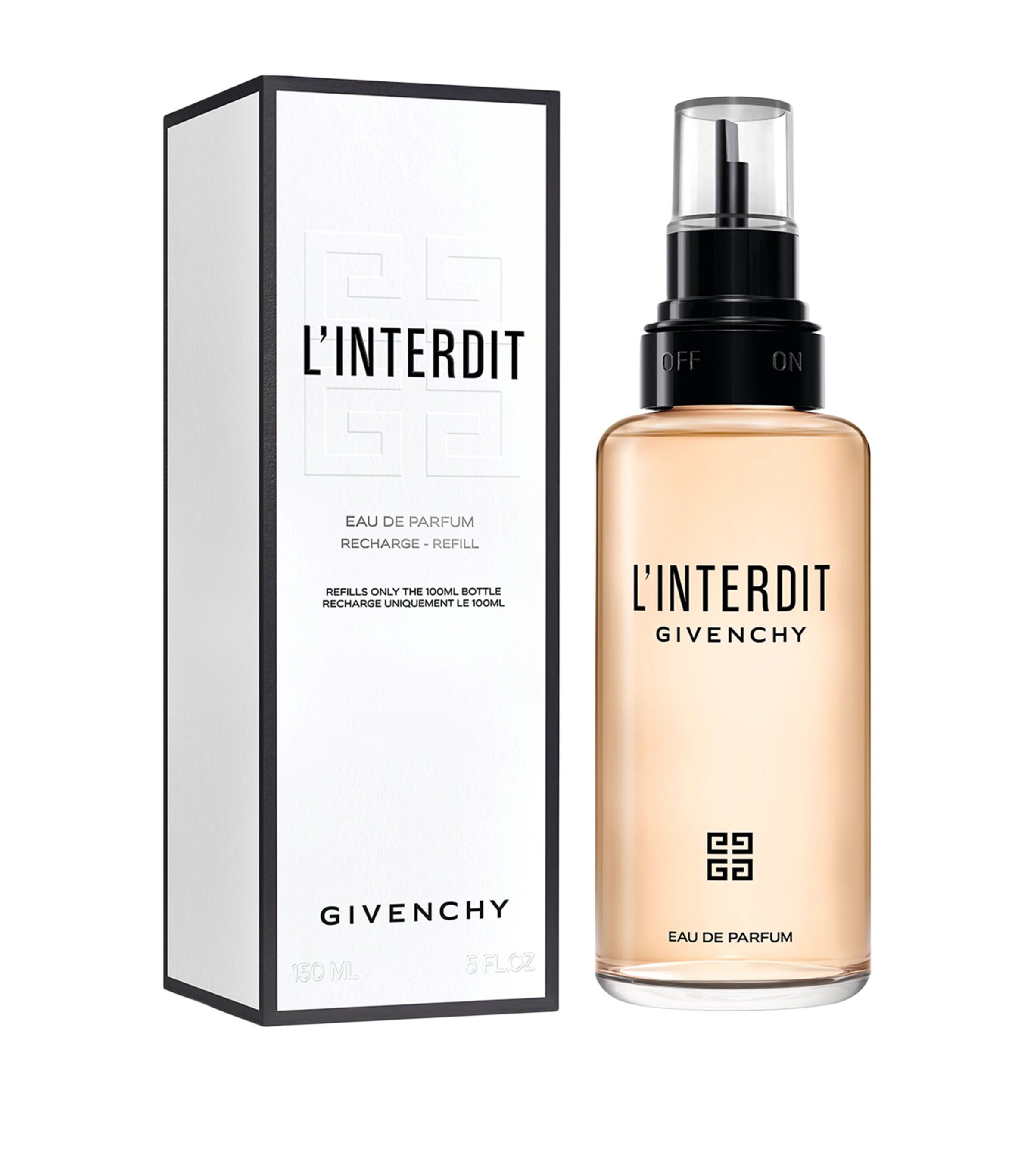 Givenchy L'Interdit 150ml リフィル Givenchy L'Interdit Eau de Parfum (150ml) - Refill | Harrods US