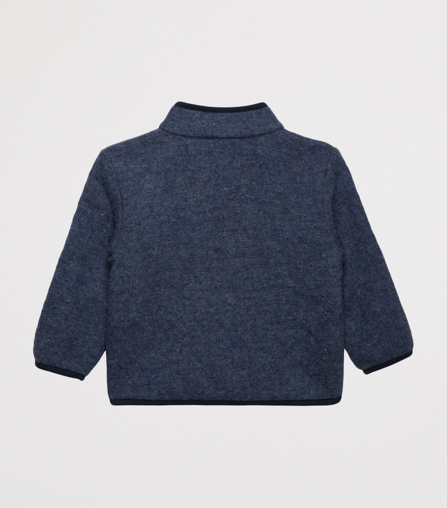Trotters Merino Wool Jude Jacket French Navy Image 2