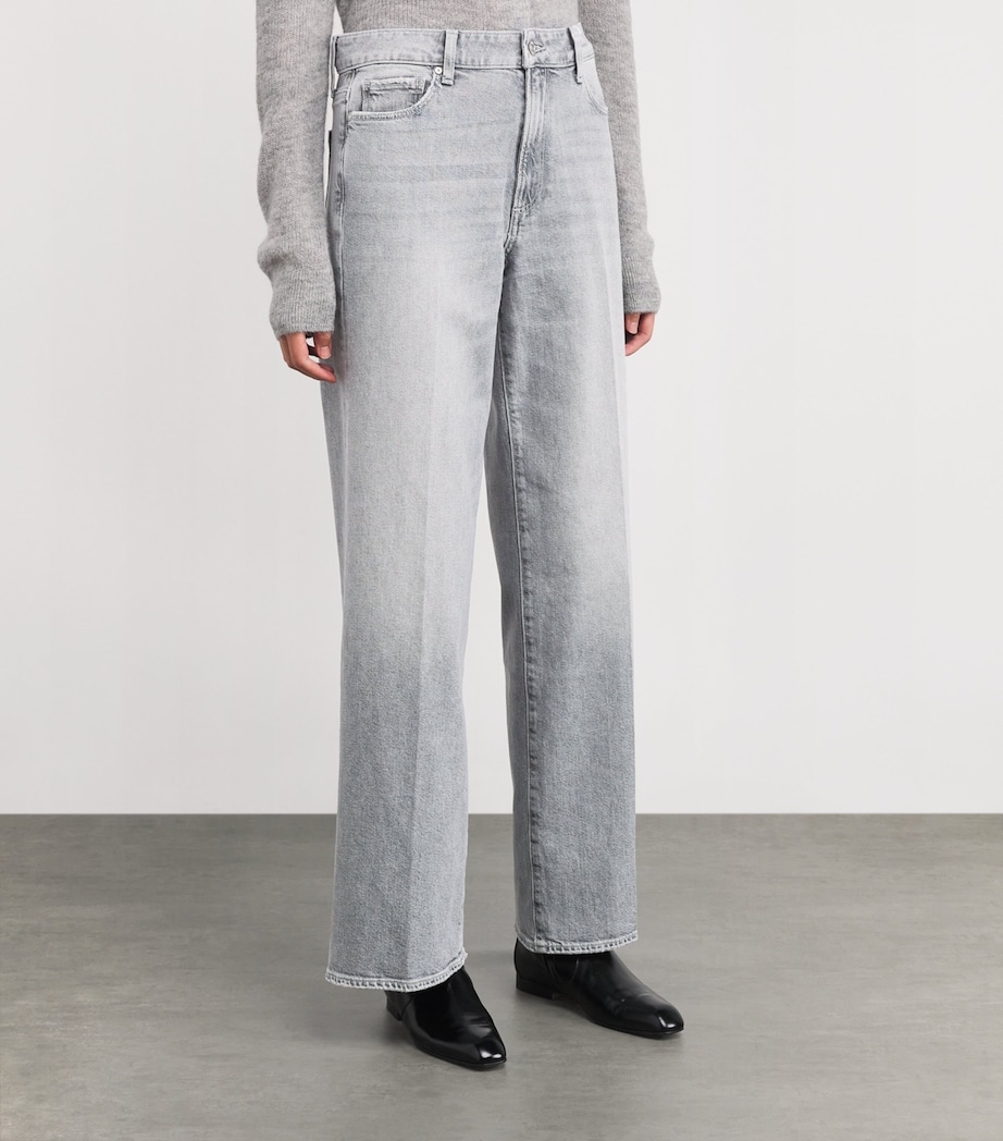 Anessa Wide-Leg Jeans SMOKESCREEN GREY Image 3