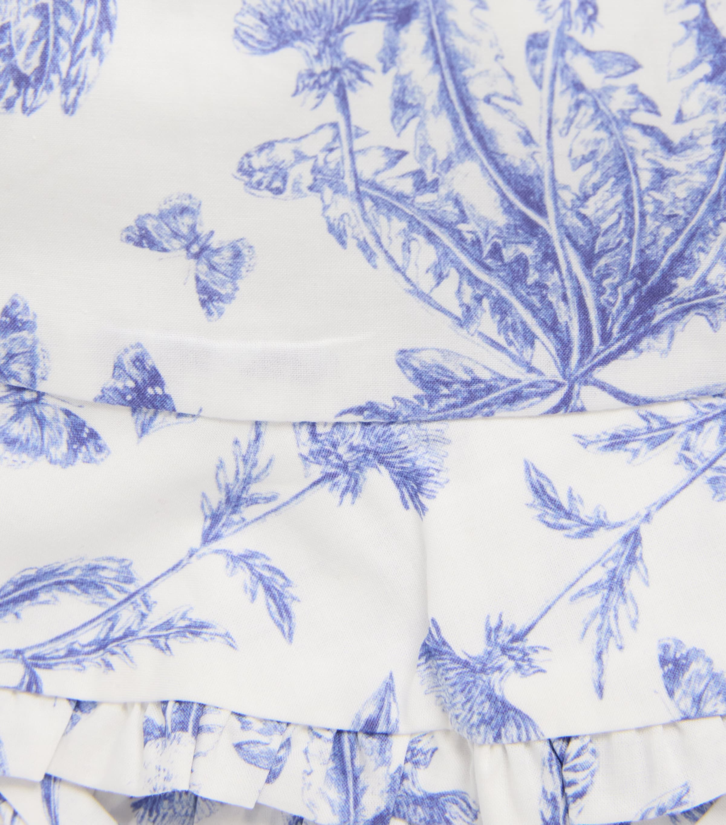 Tartine et Chocolat Cotton Printed Bucket Hat Electric Blue Image 3